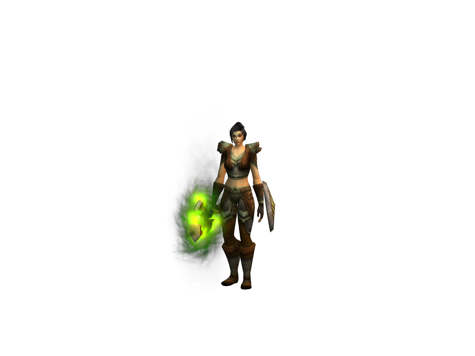 Холлишок 3D character render