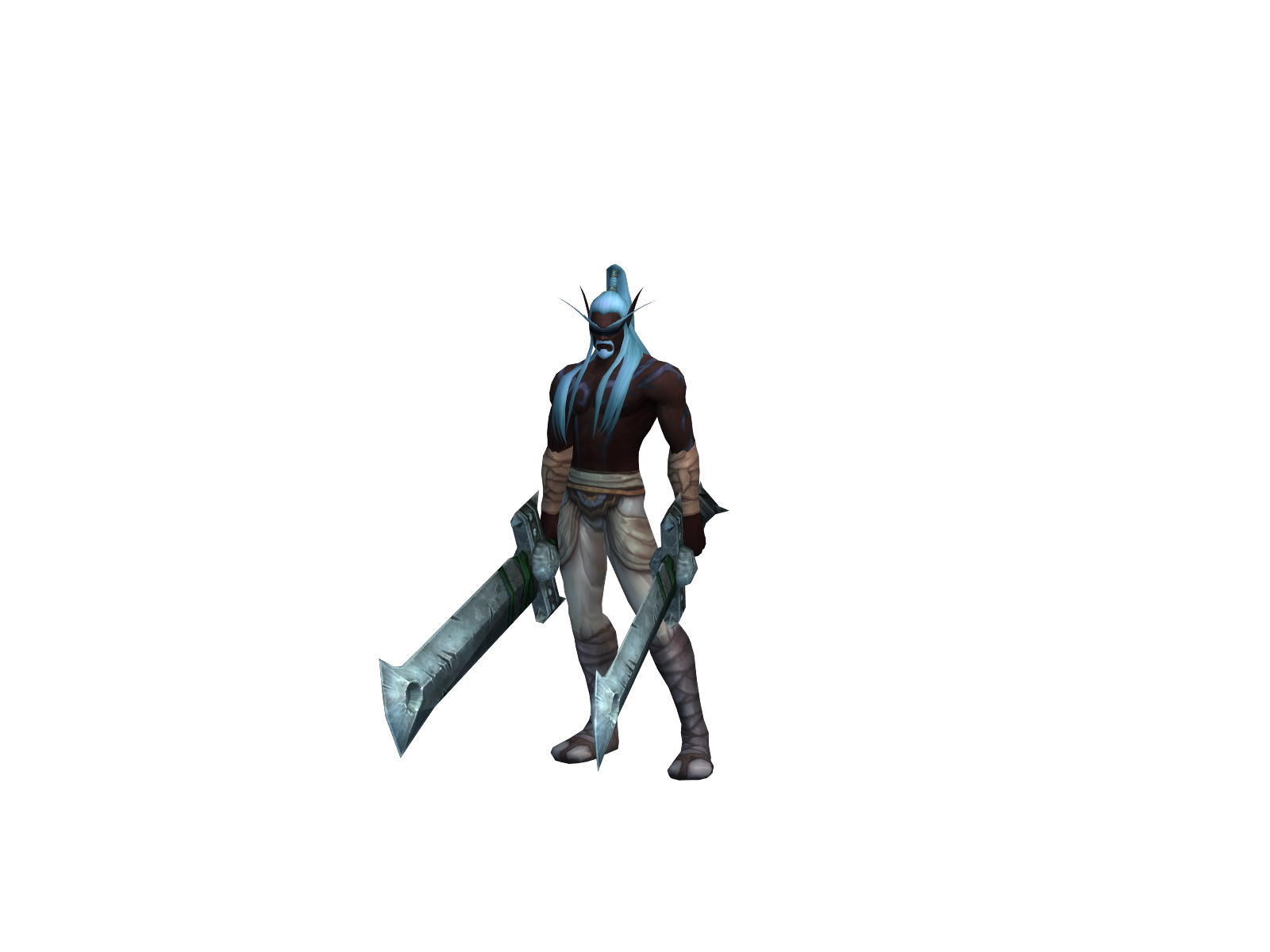 Сикссэвэн 3D character render