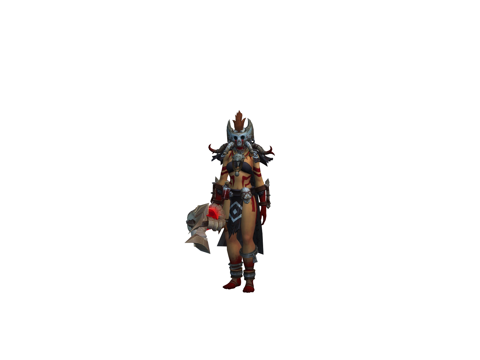 Лазерган 3D character render