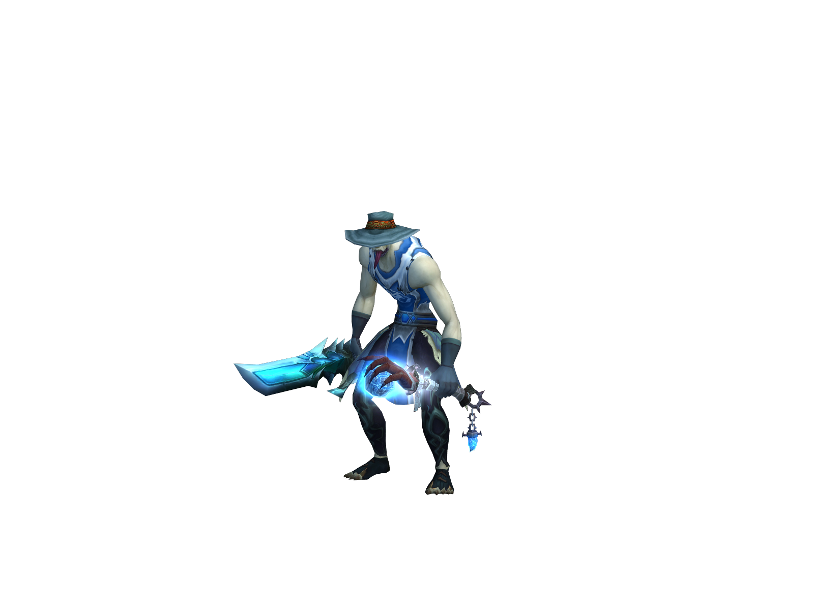 Фростбро 3D character render