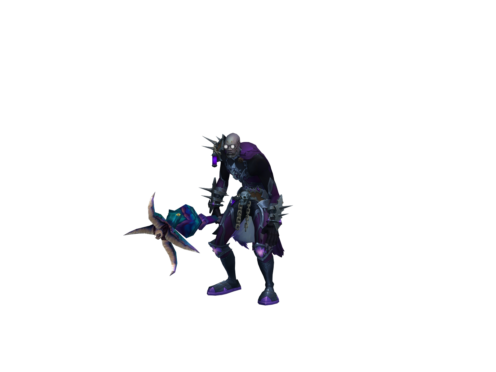 Споньч 3D character render