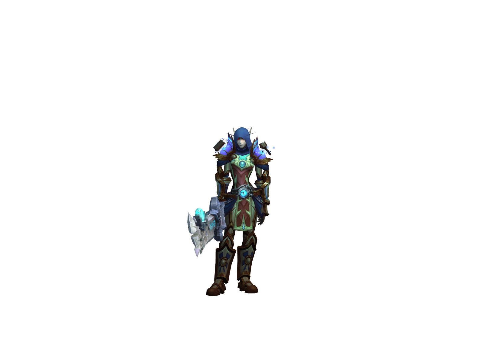 Ливх 3D character render
