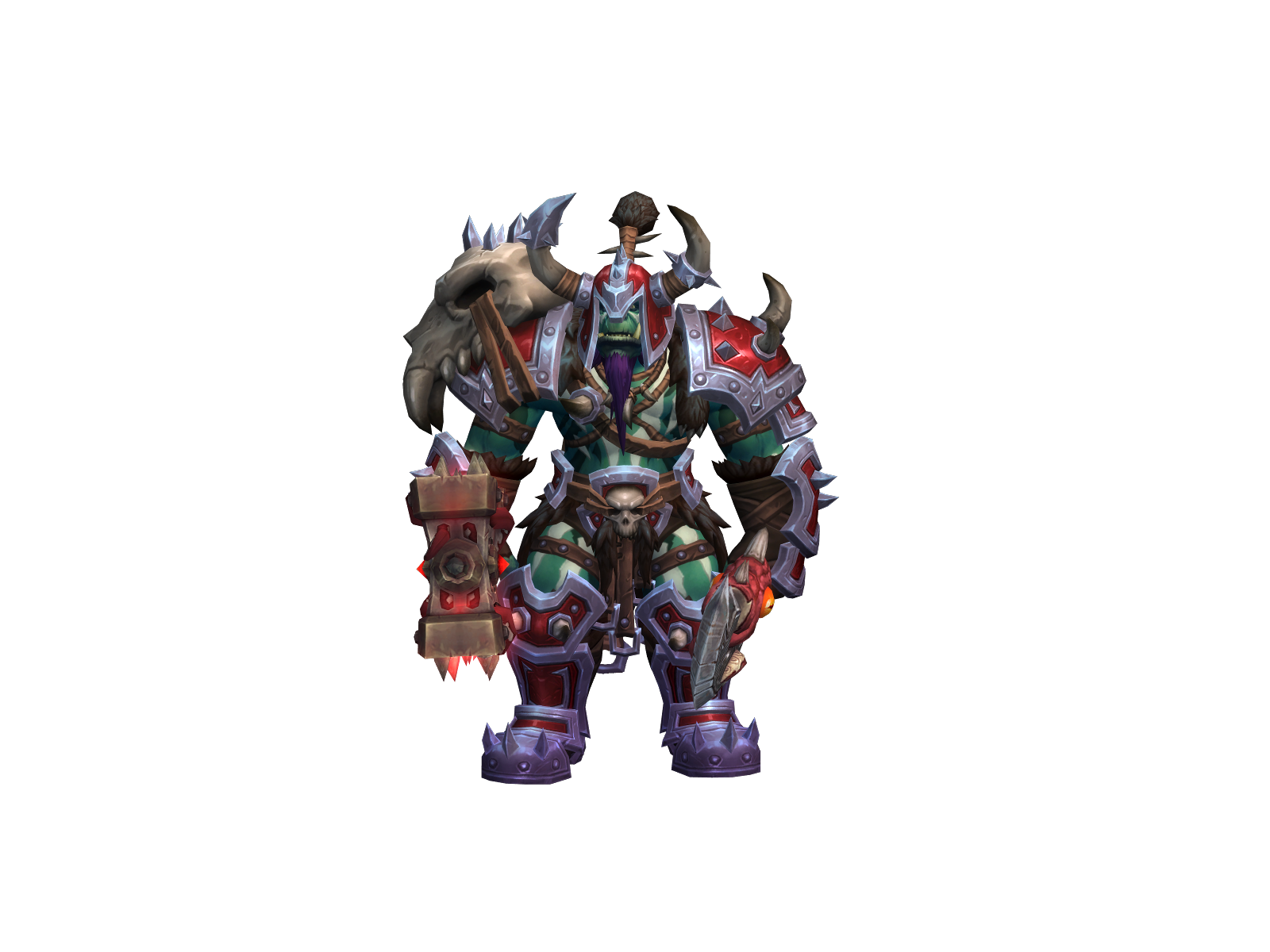 Шабл 3D character render