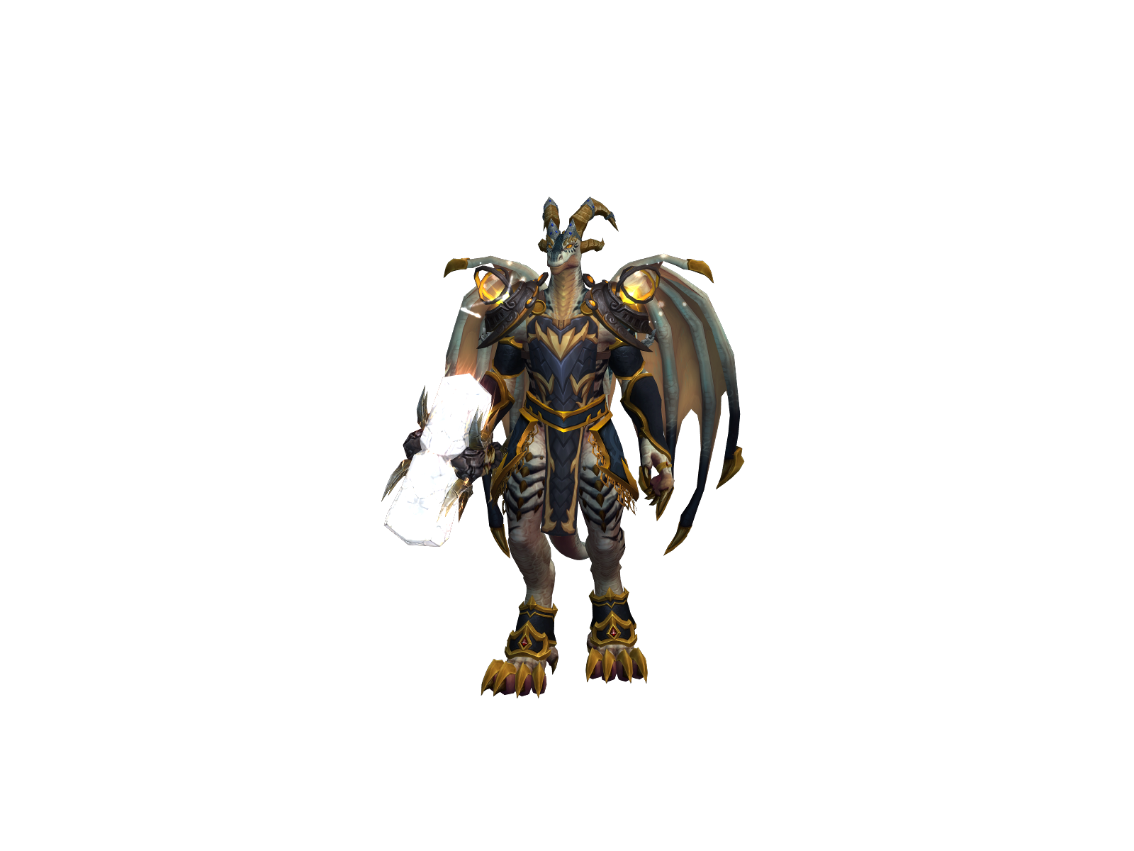 Димондрагон 3D character render