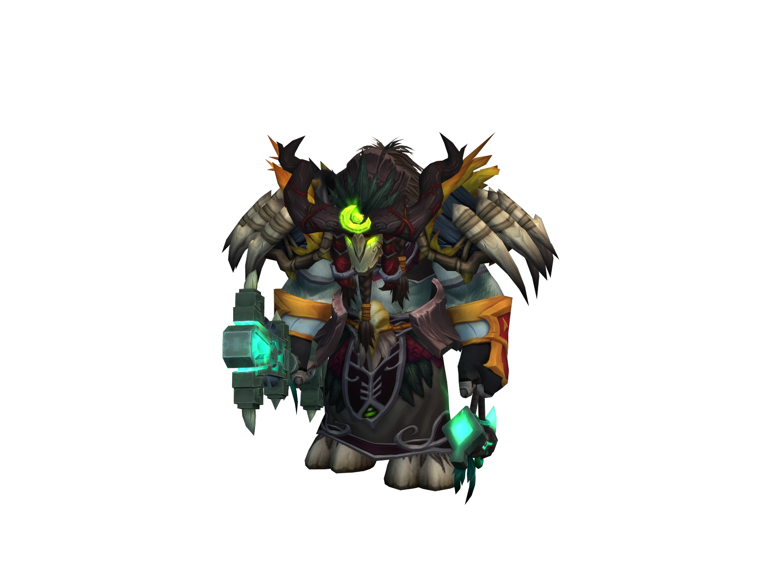 Räkmackan 3D character render