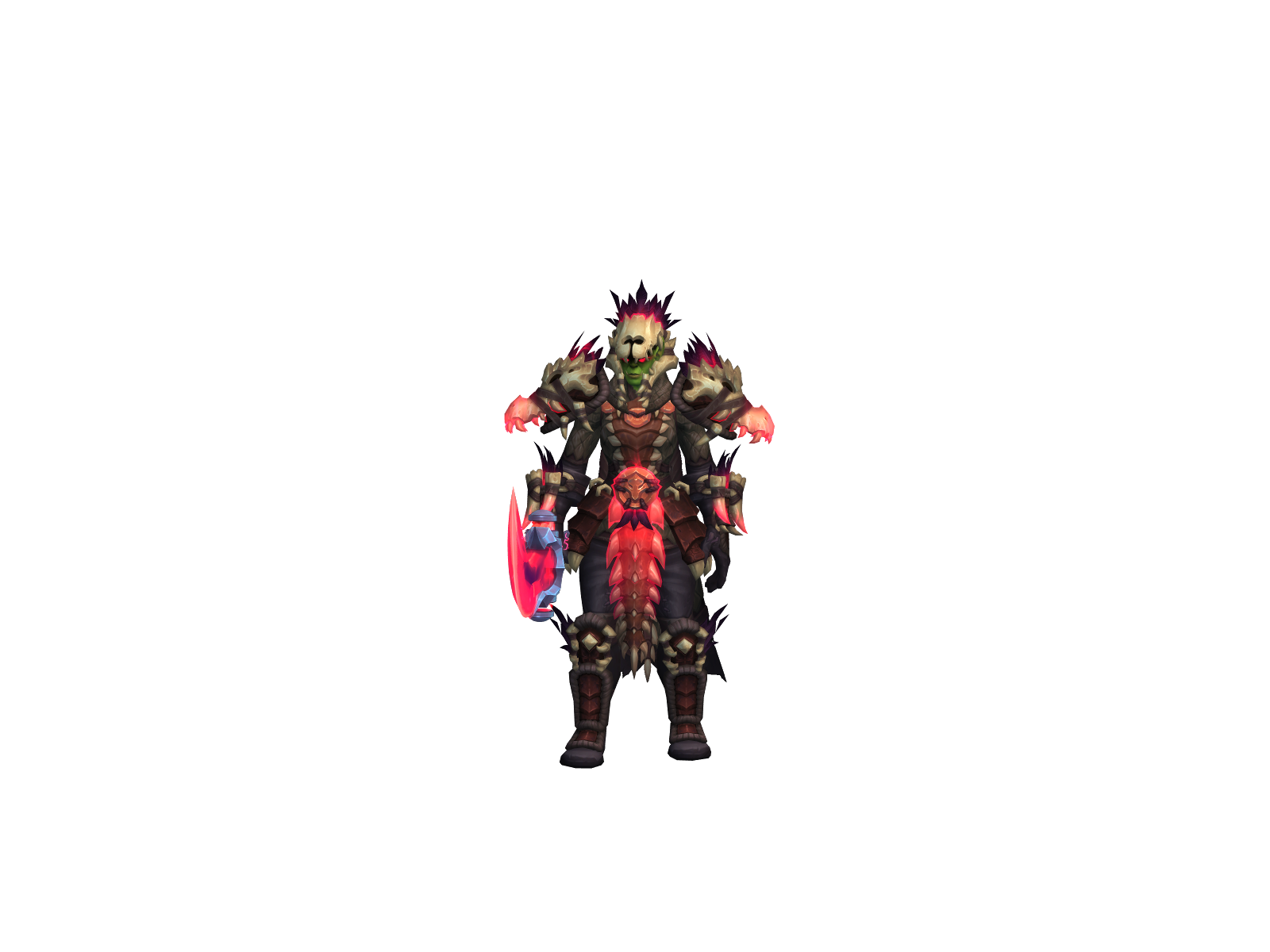 Crítzore 3D character render