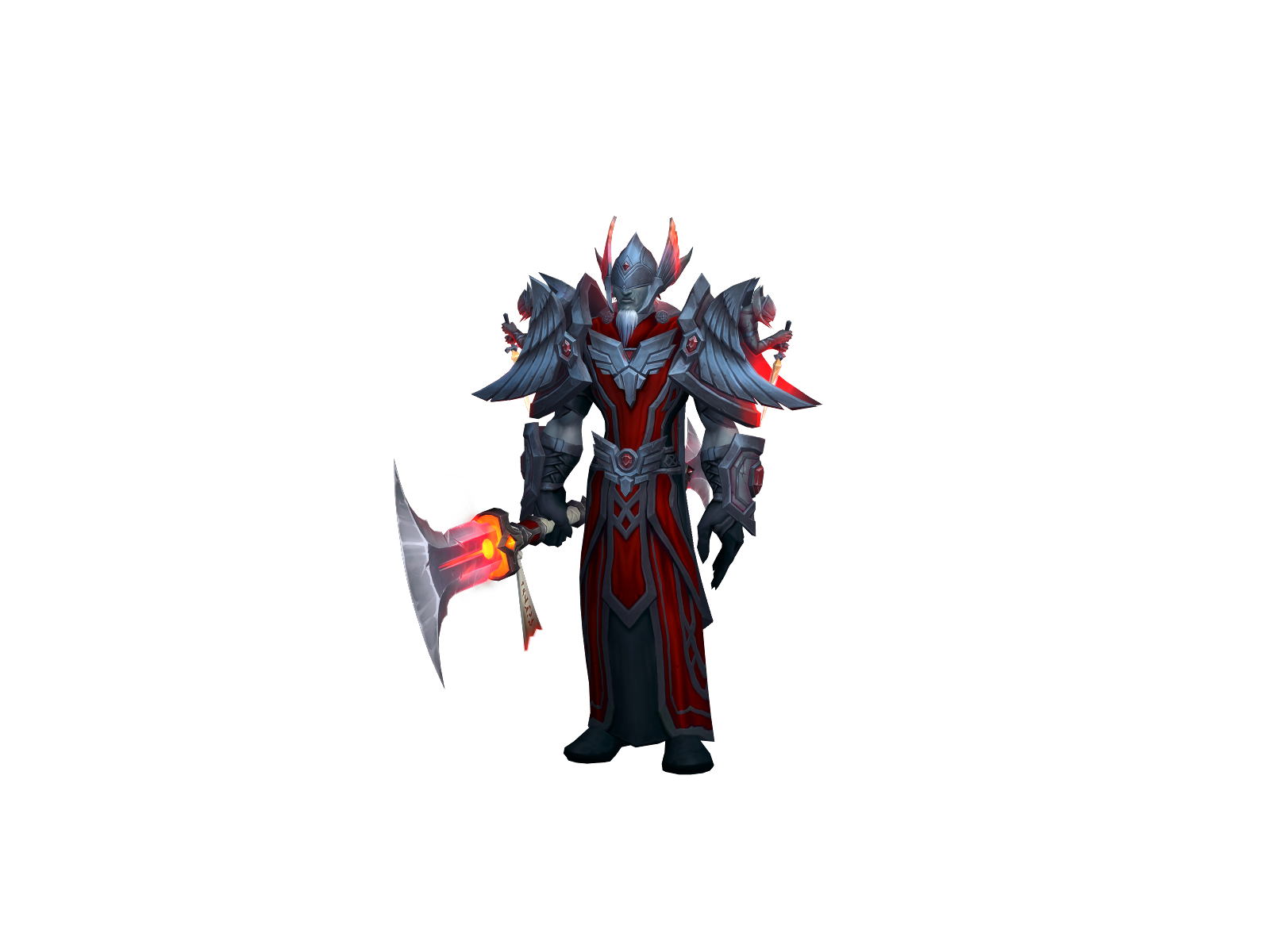 Dorius 3D character render
