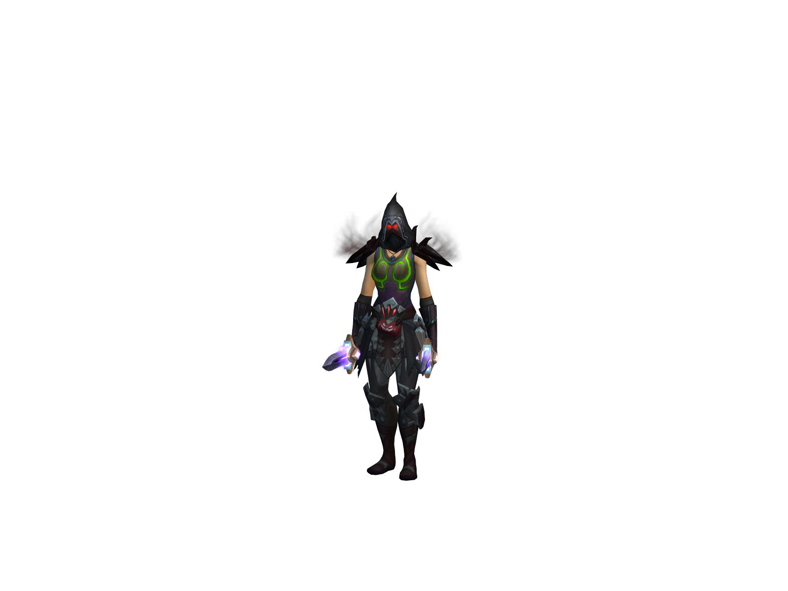 Drexcia 3D character render