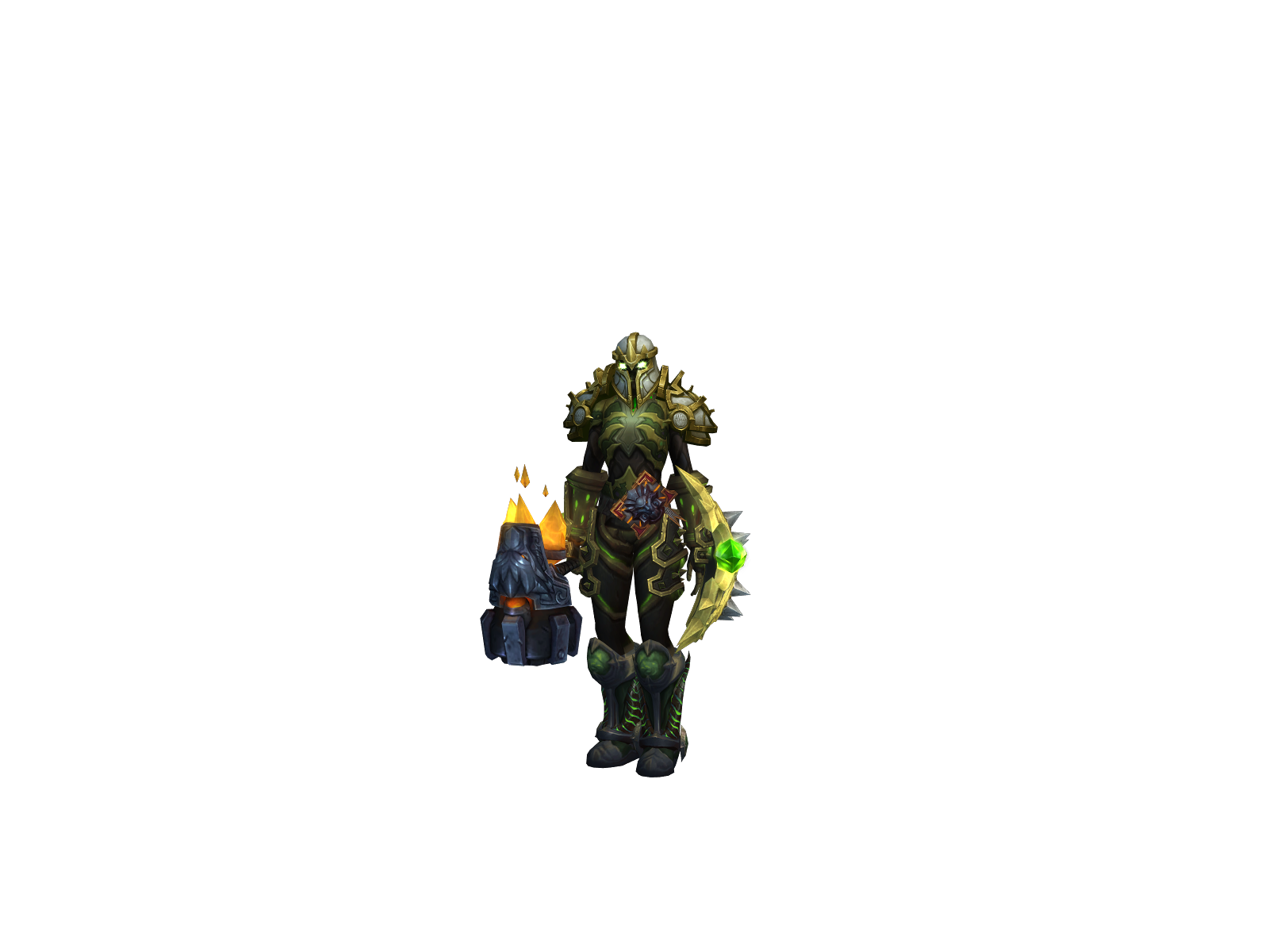 Holysaber WoW character banner