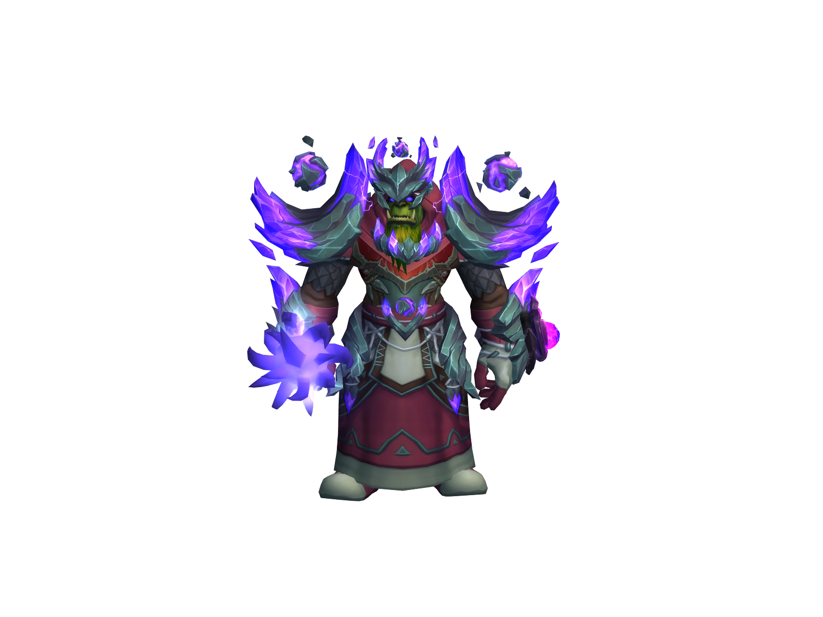 Metál 3D character render