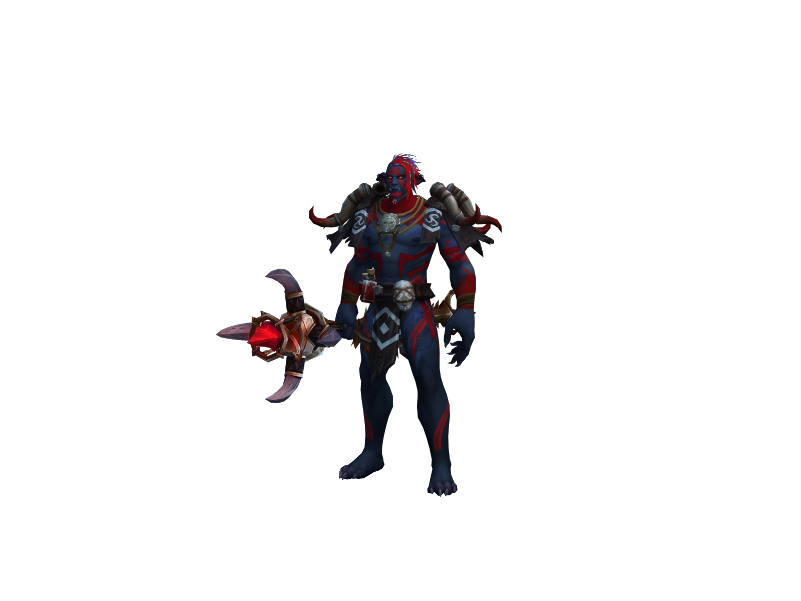 Zeiki 3D character render