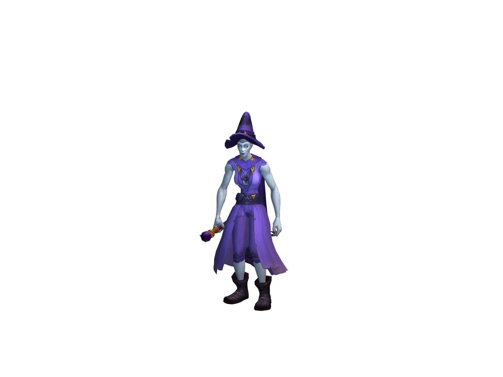 Dampenmagic 3D character render