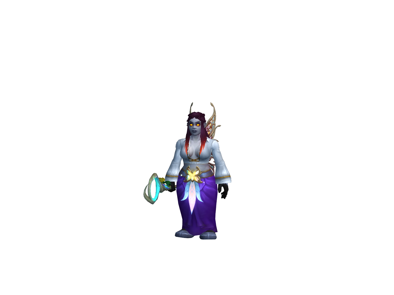 Violetraven WoW character banner