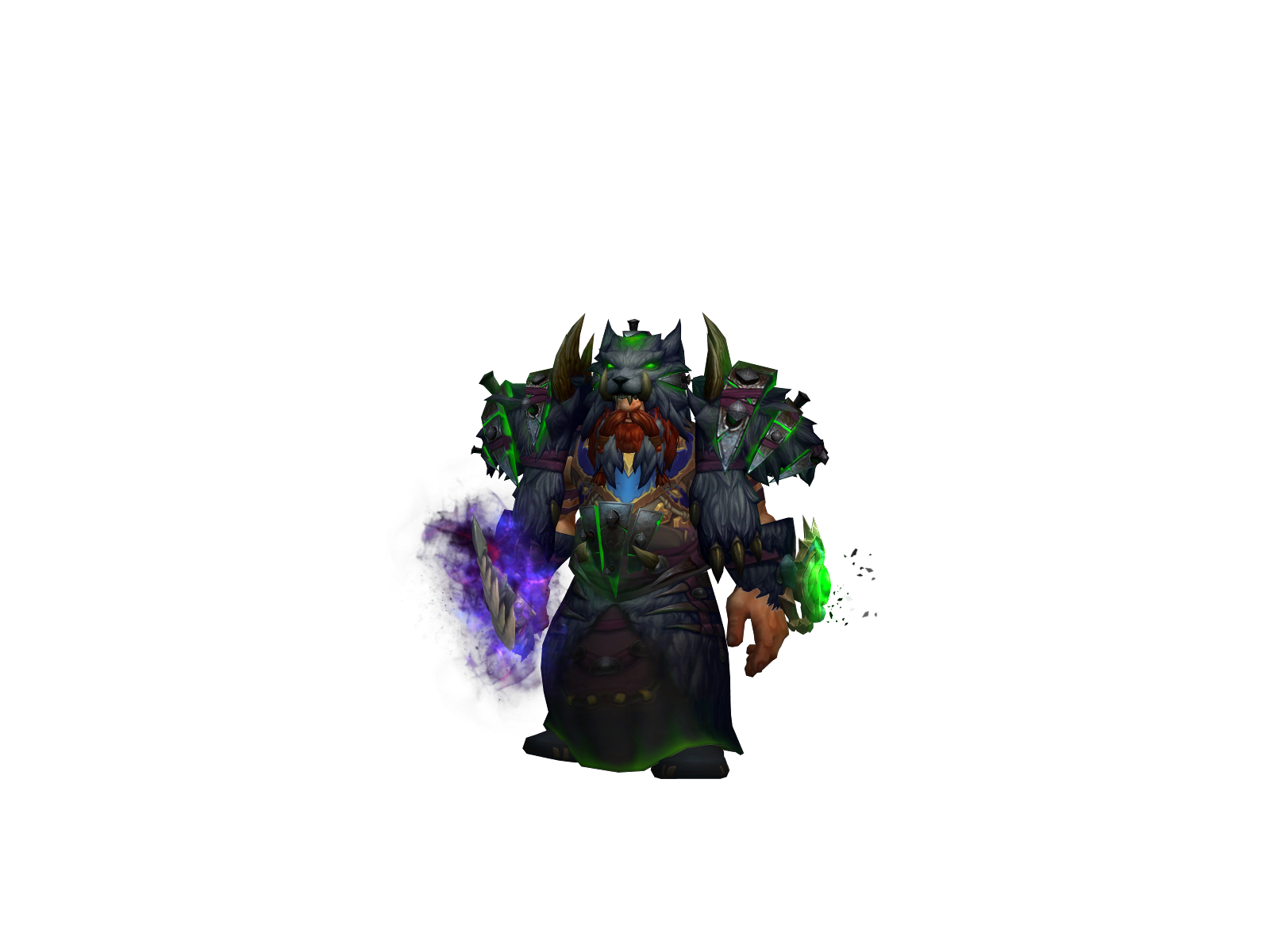 Ám 3D character render