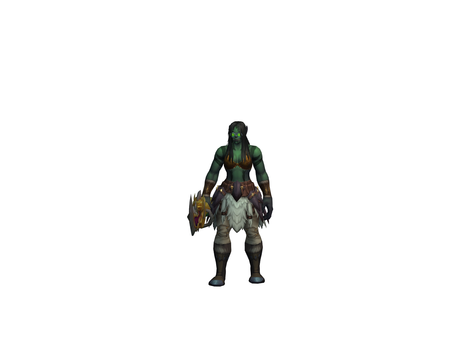 Huntertard 3D character render