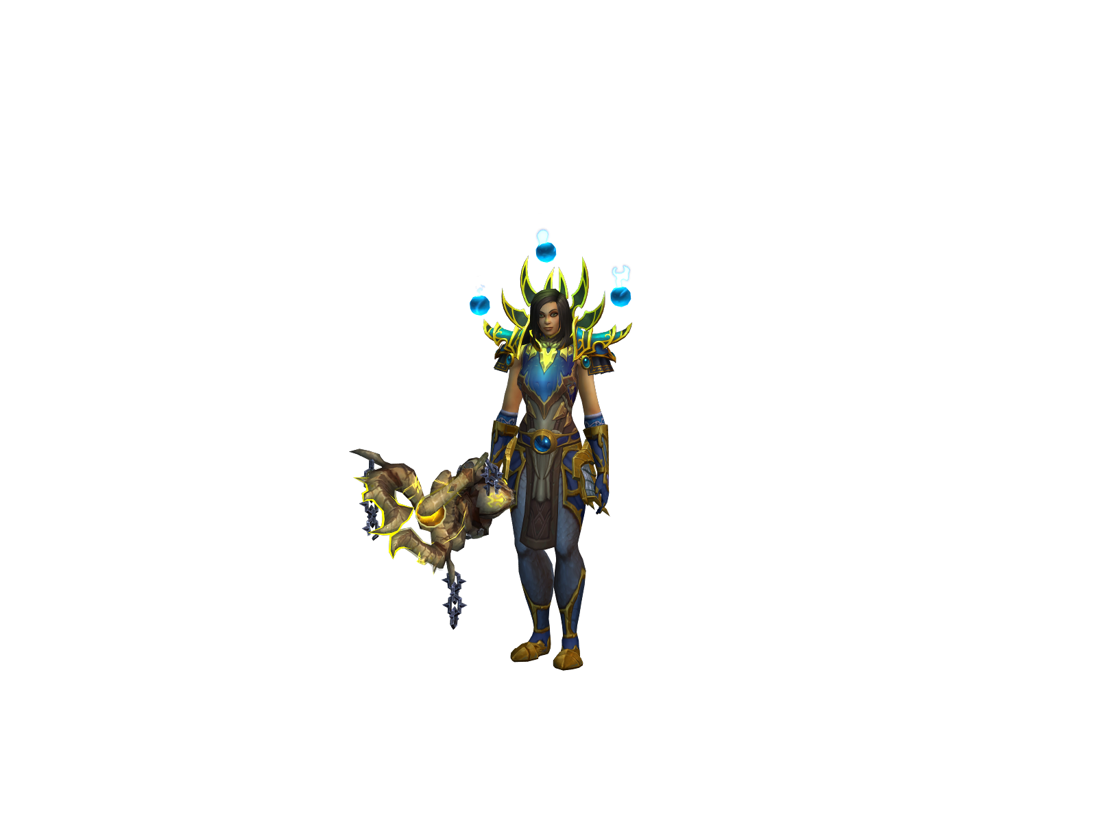 Rq 3D character render