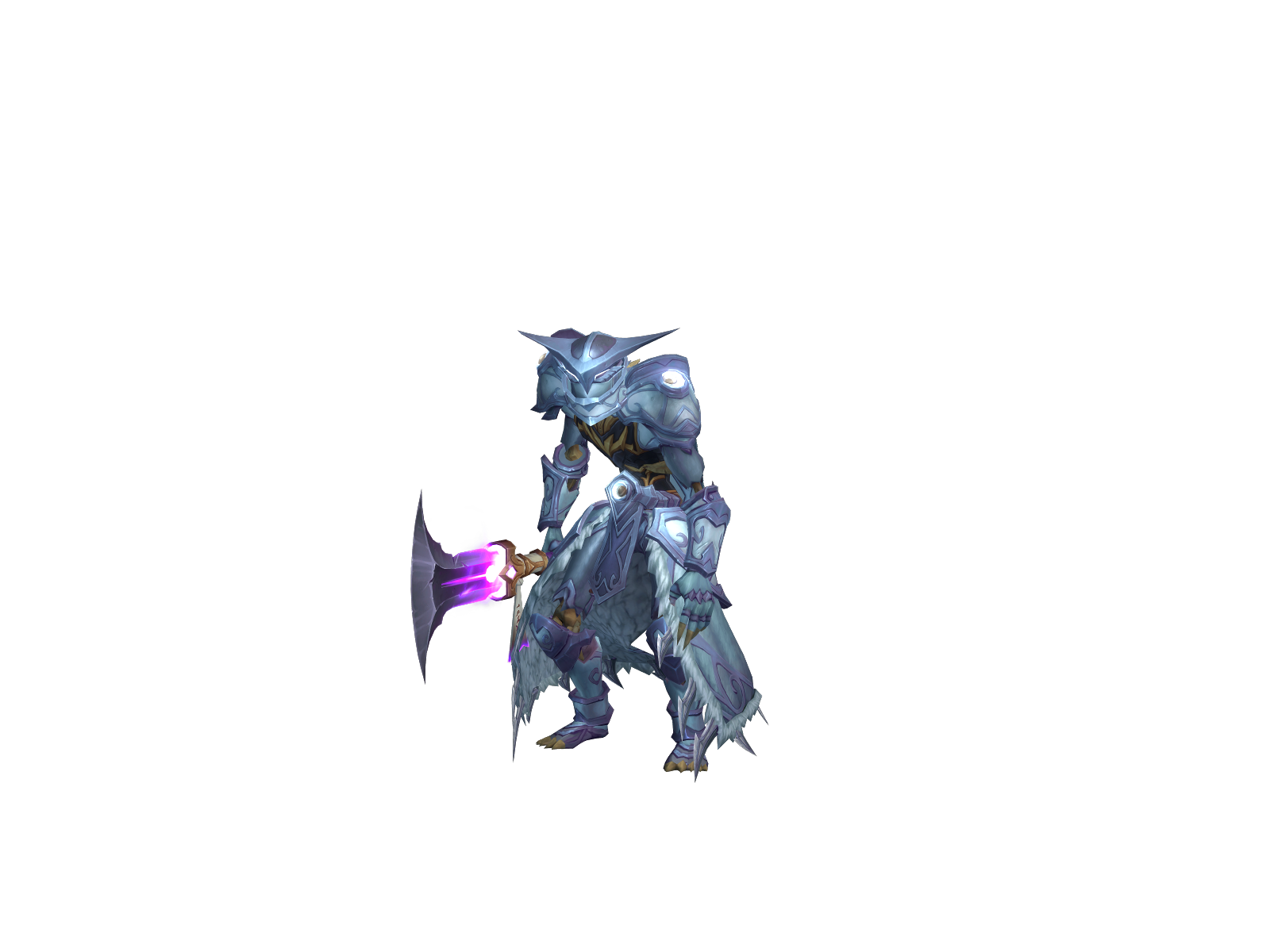 Trellas 3D character render