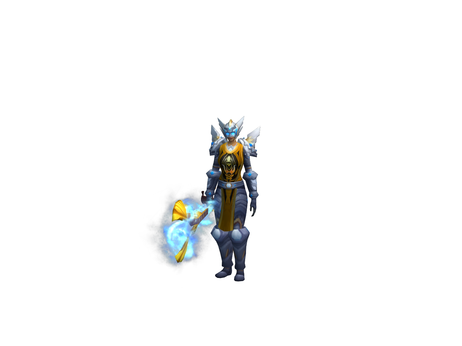 Blitzmaxxer 3D character render