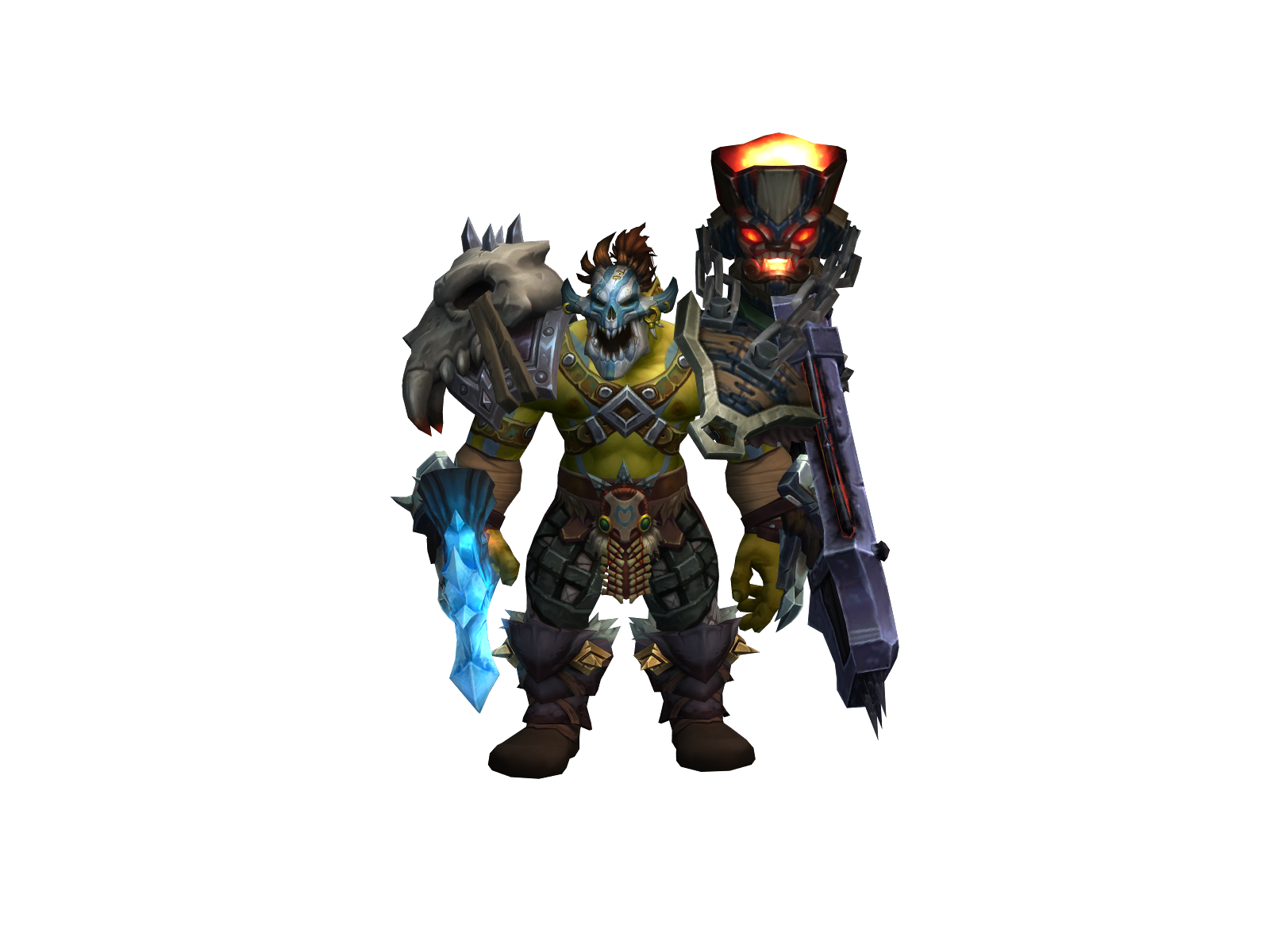 Dreigar 3D character render