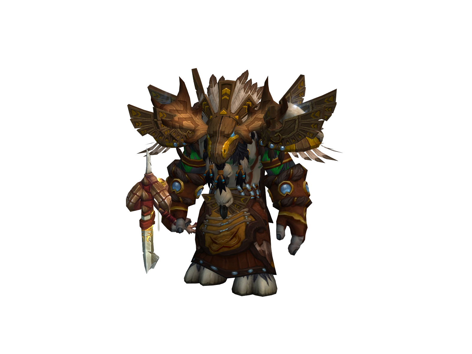 Elandor 3D character render