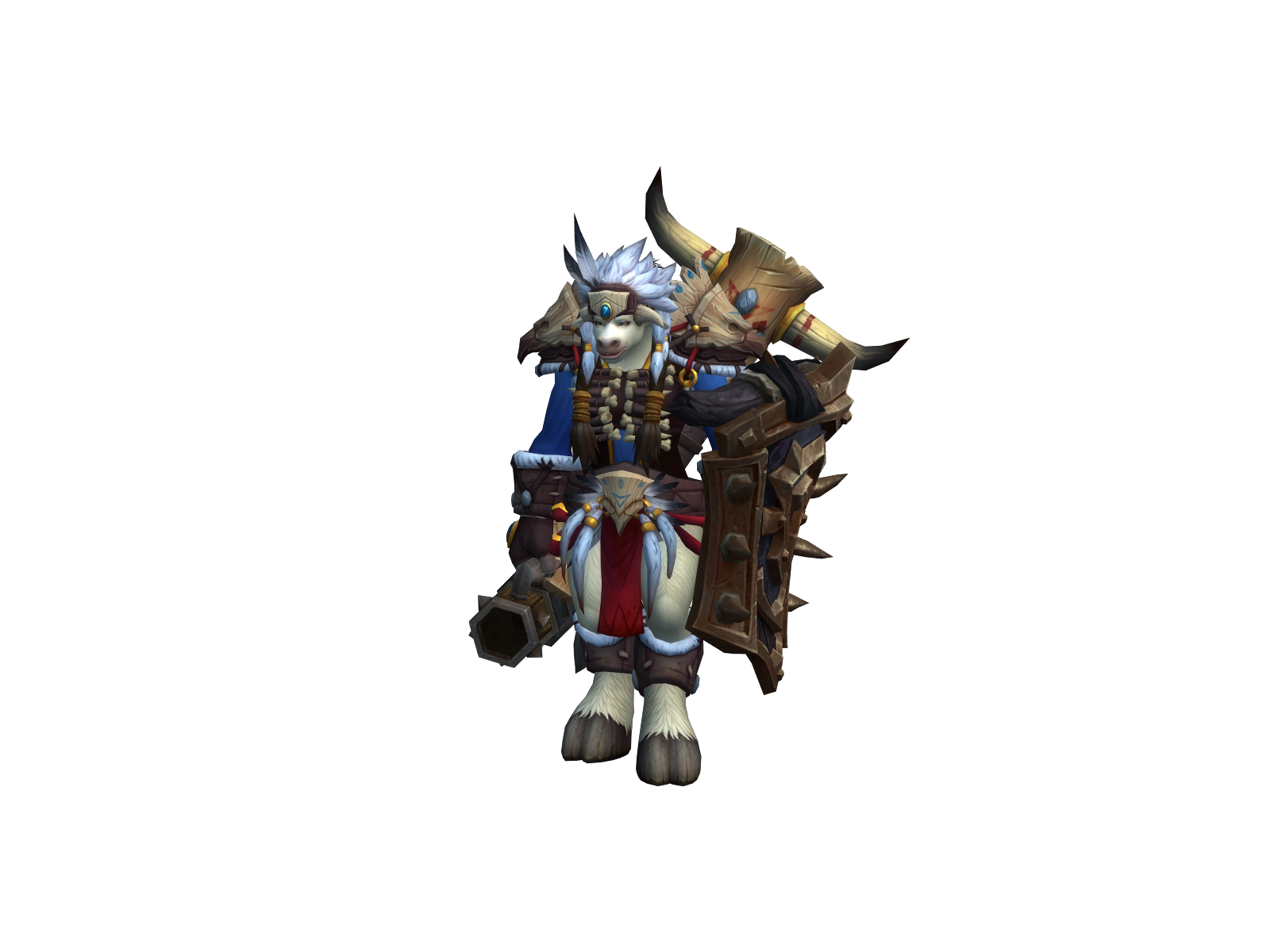 Gertrudes 3D character render