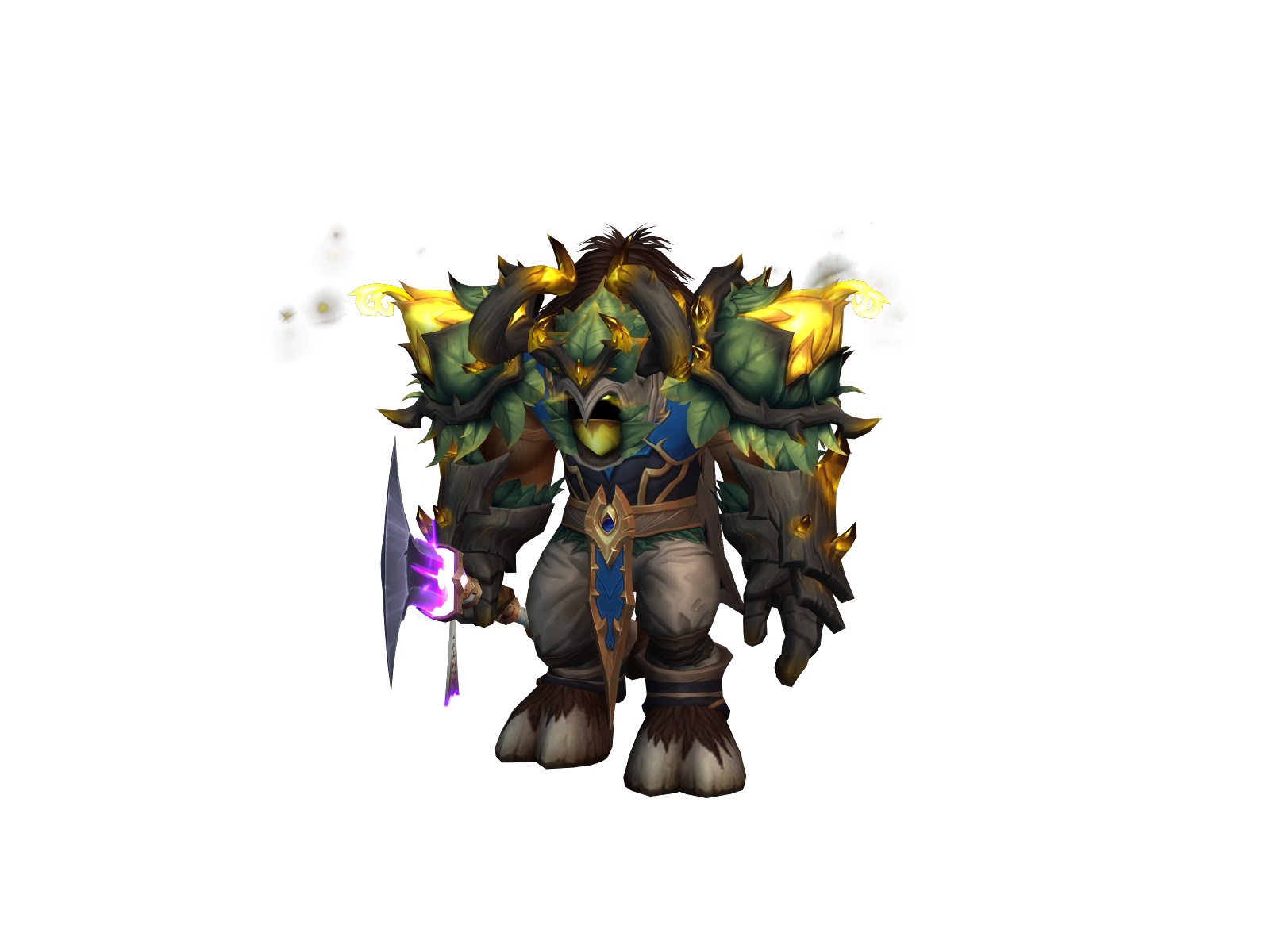 Trellass 3D character render