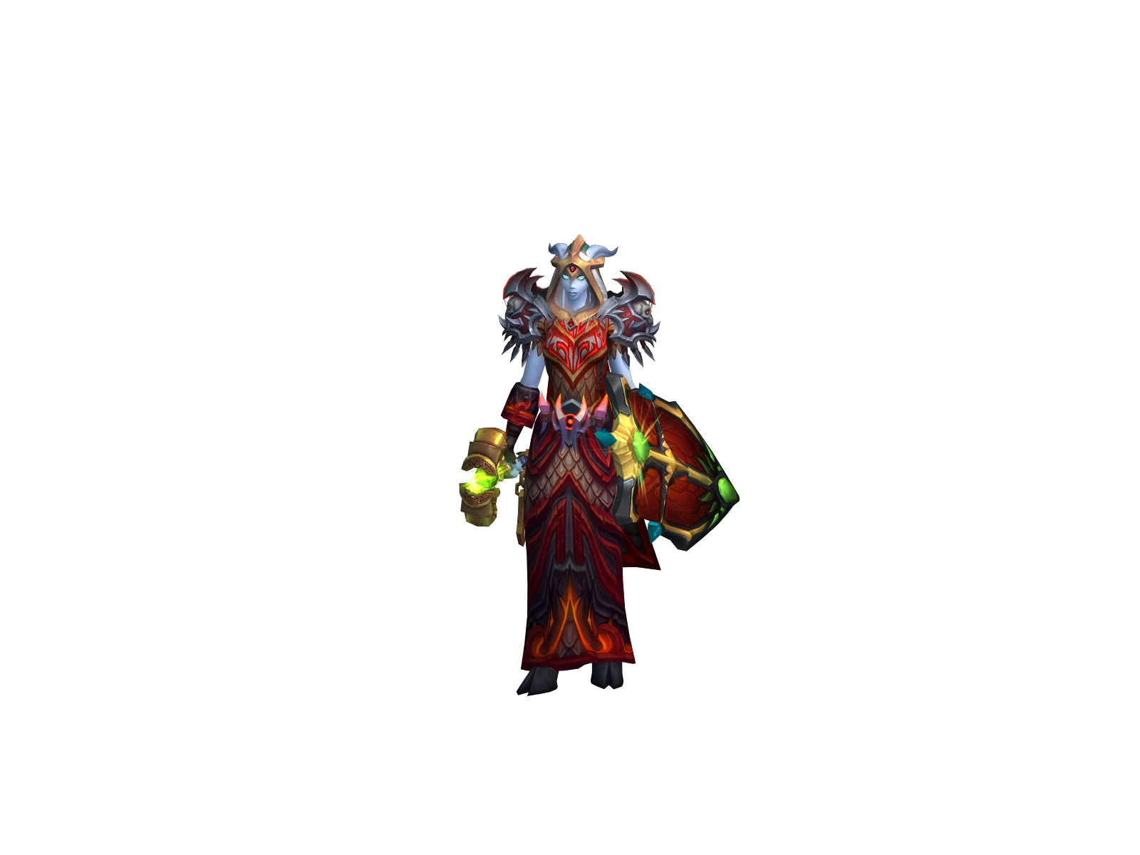 Hawny 3D character render