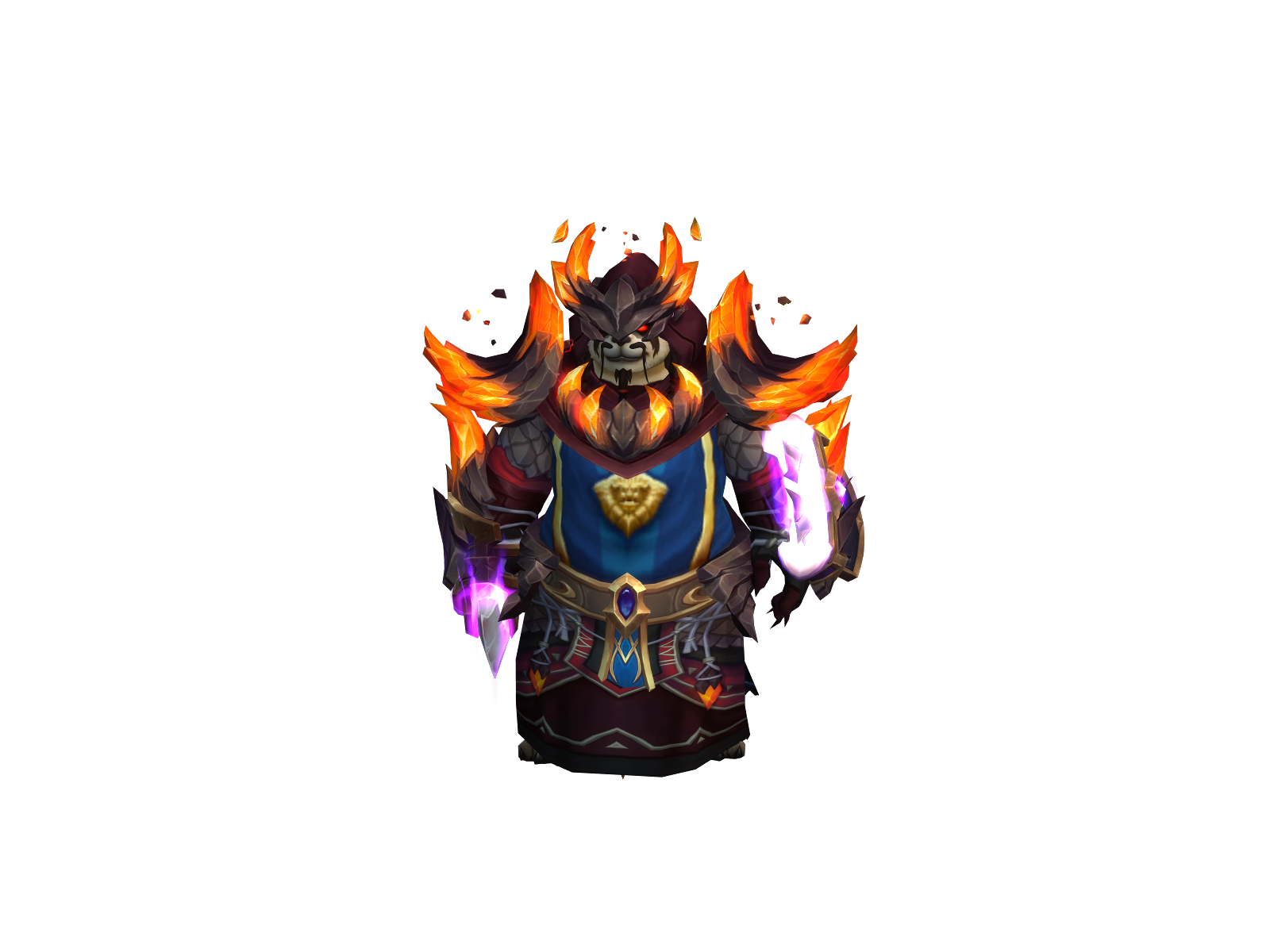 Muchodrigos 3D character render