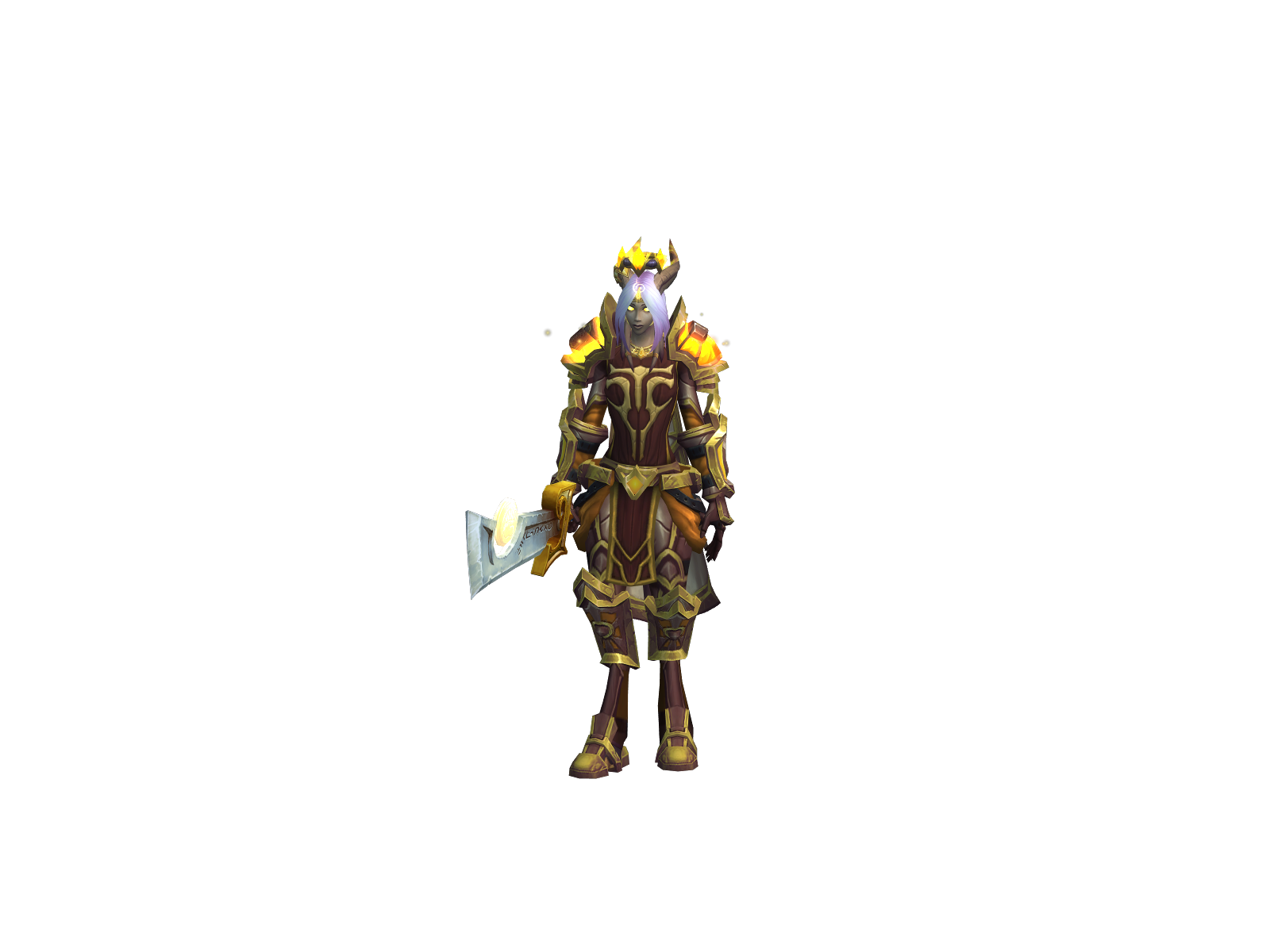 Salamina 3D character render