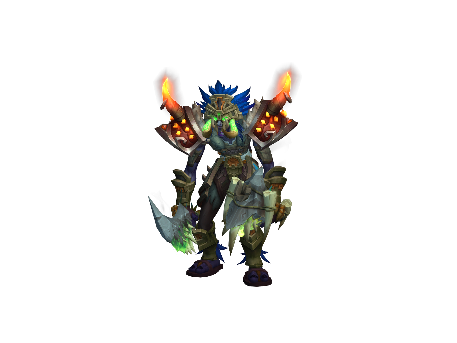 Zebaka 3D character render