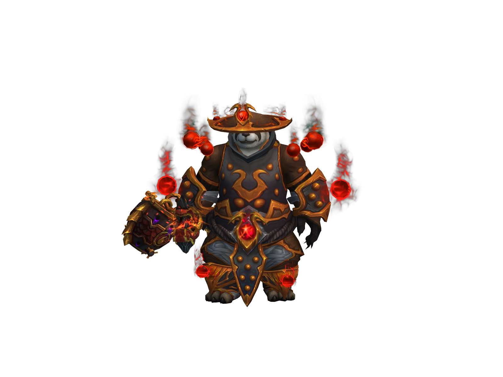 Pohh 3D character render