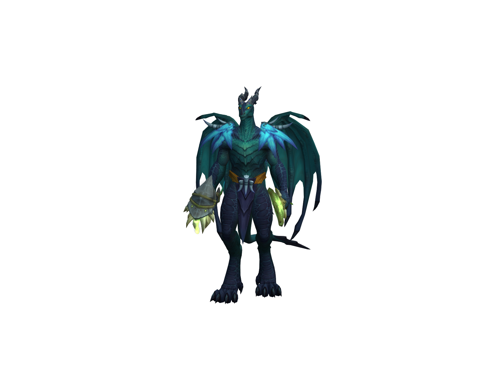 Crédia 3D character render