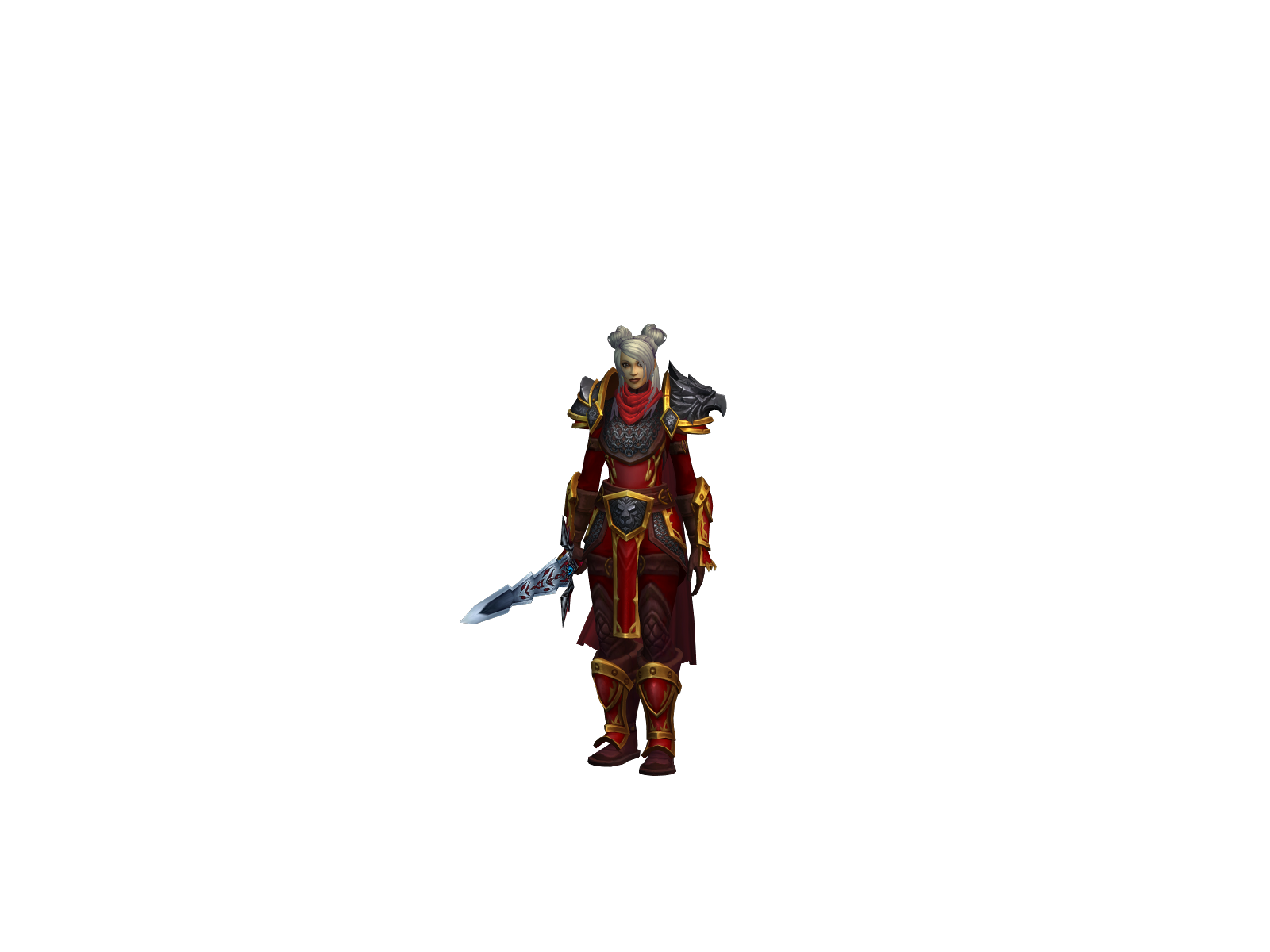 omnniknight 3D character render