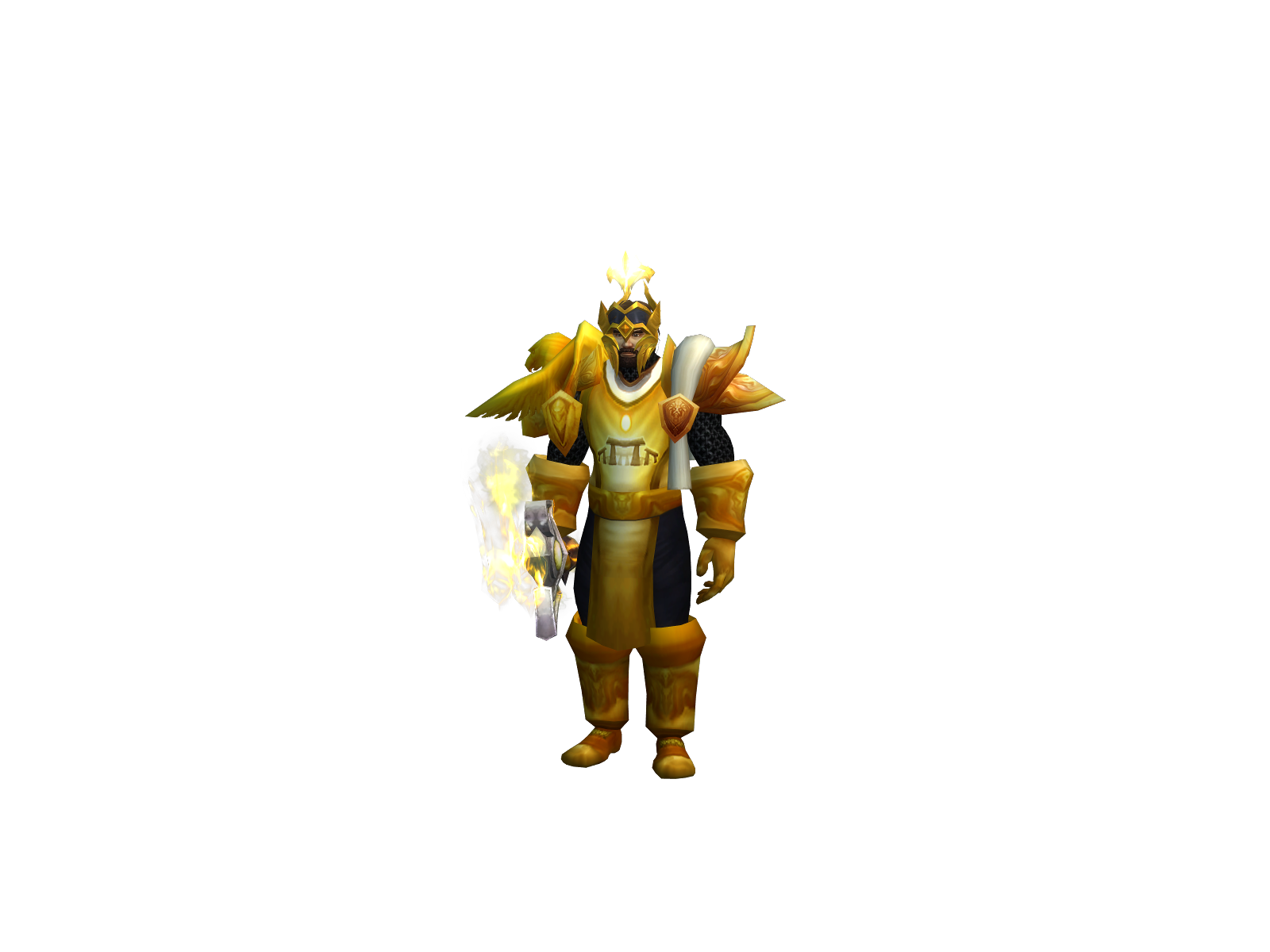 Holybaron 3D character render