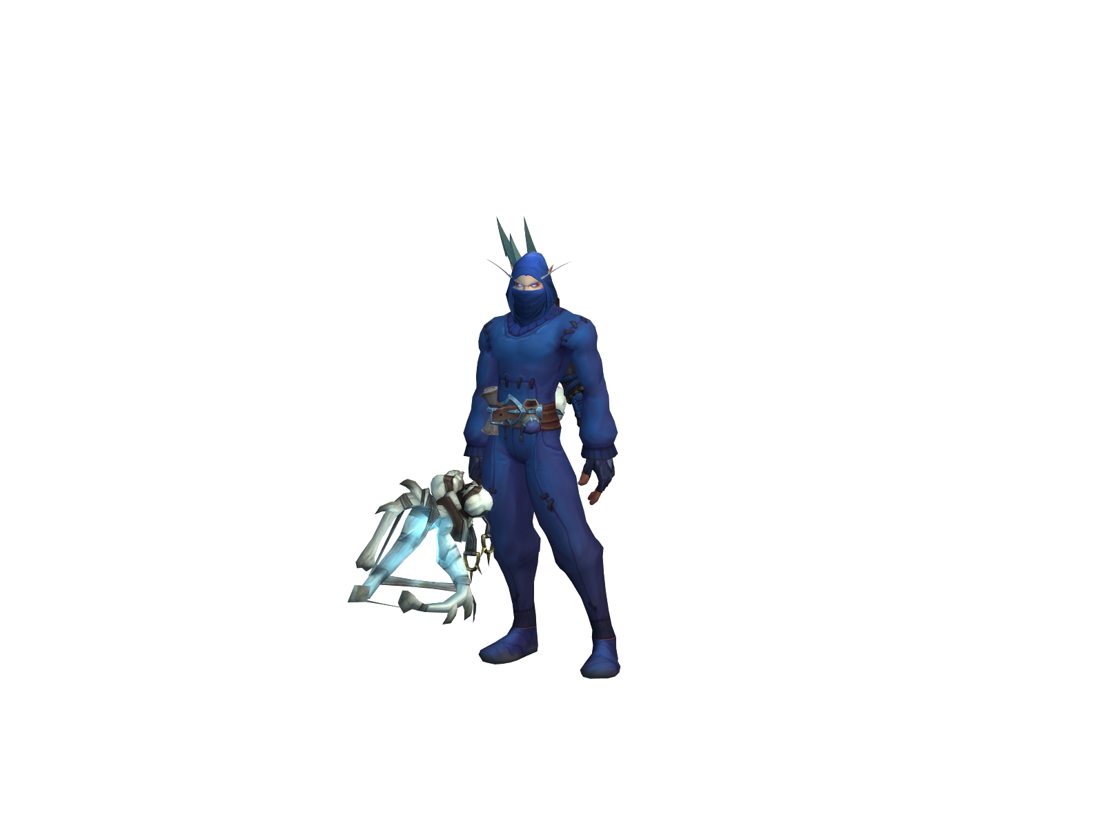 Séntox 3D character render