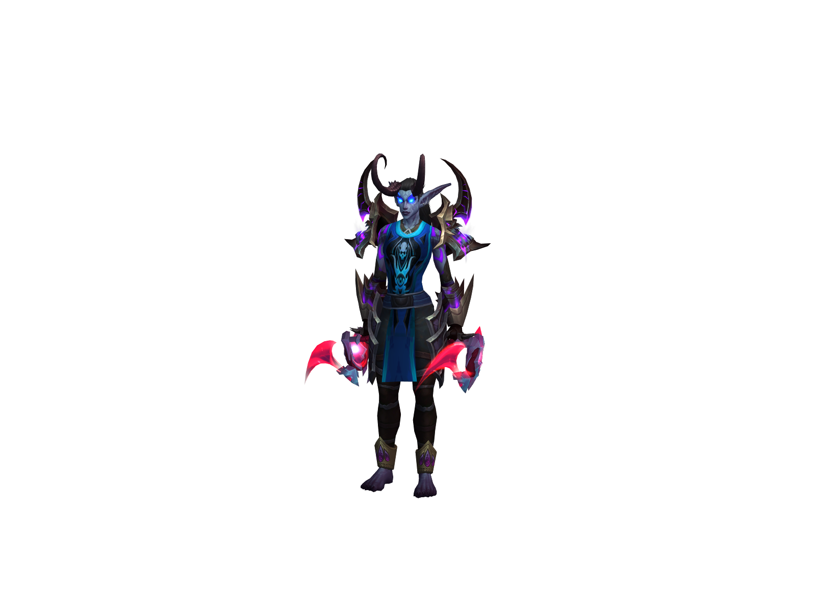Draca 3D character render