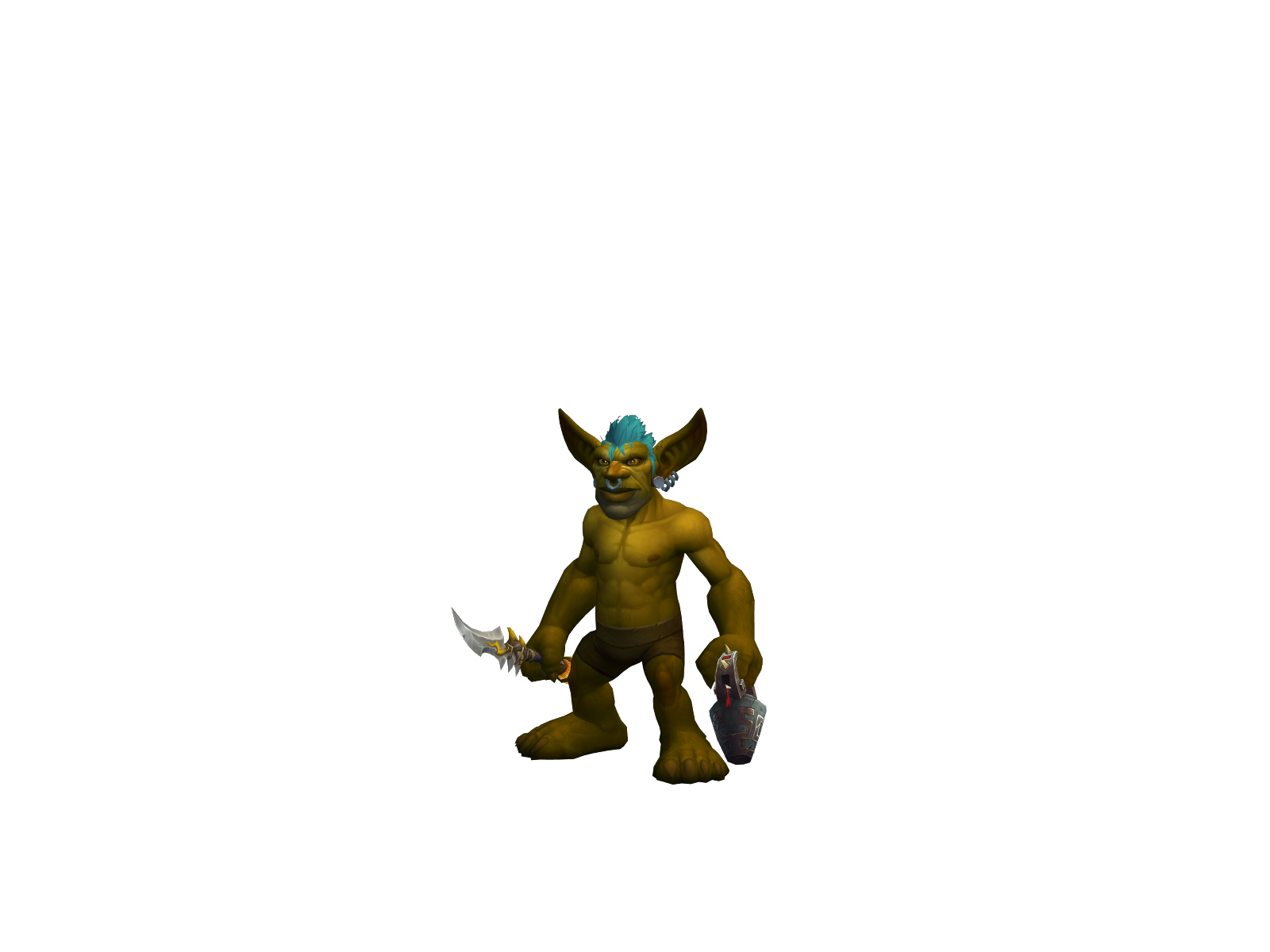 Dalfry 3D character render