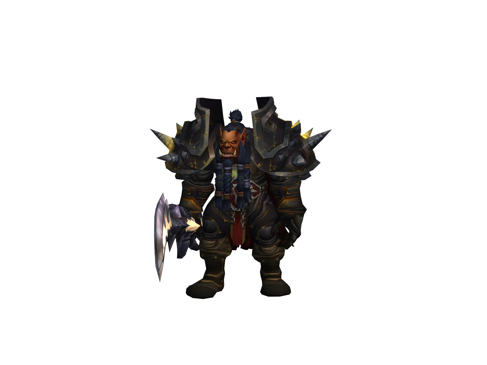 Crot 3D character render