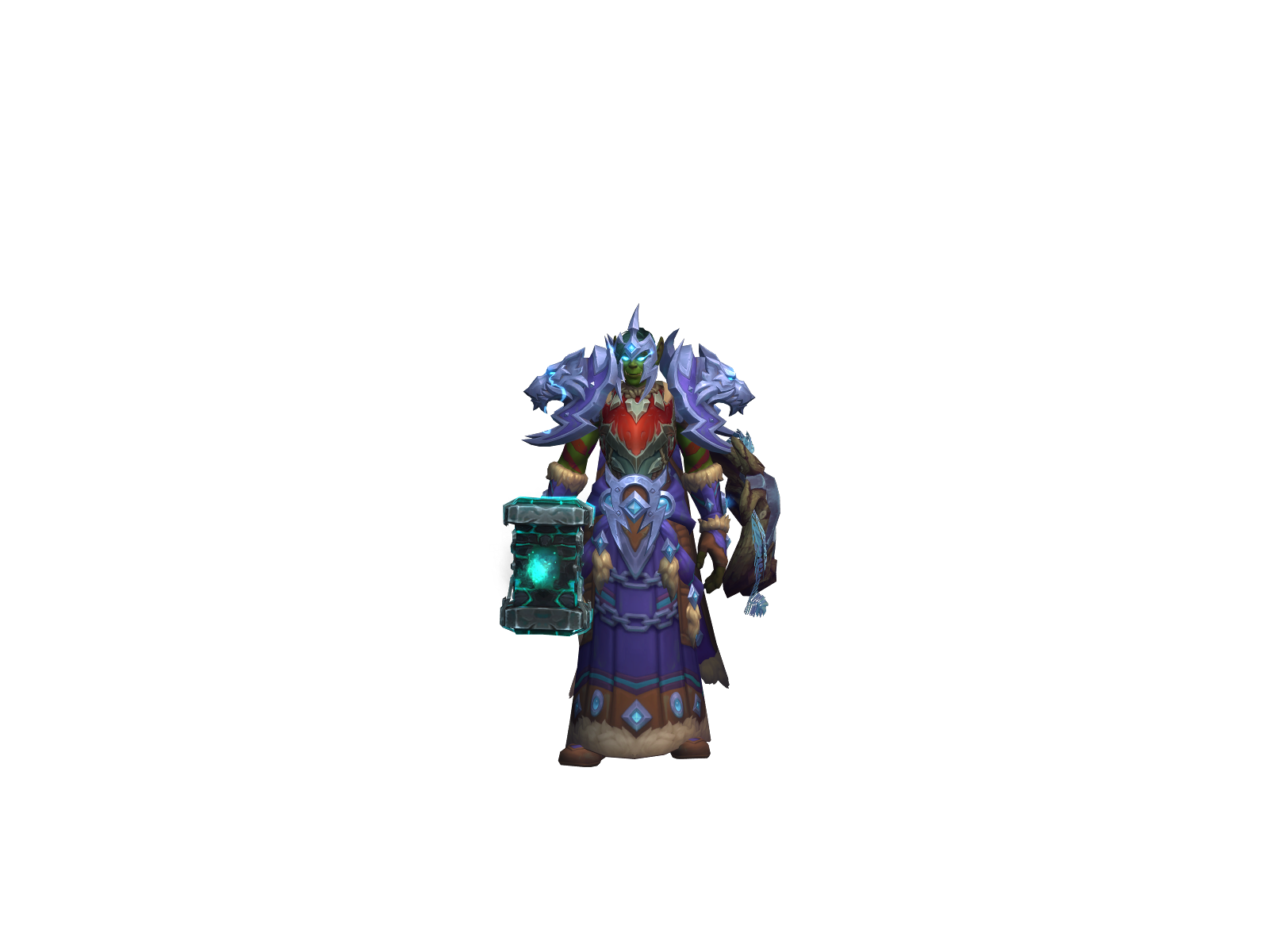 Winthtall 3D character render