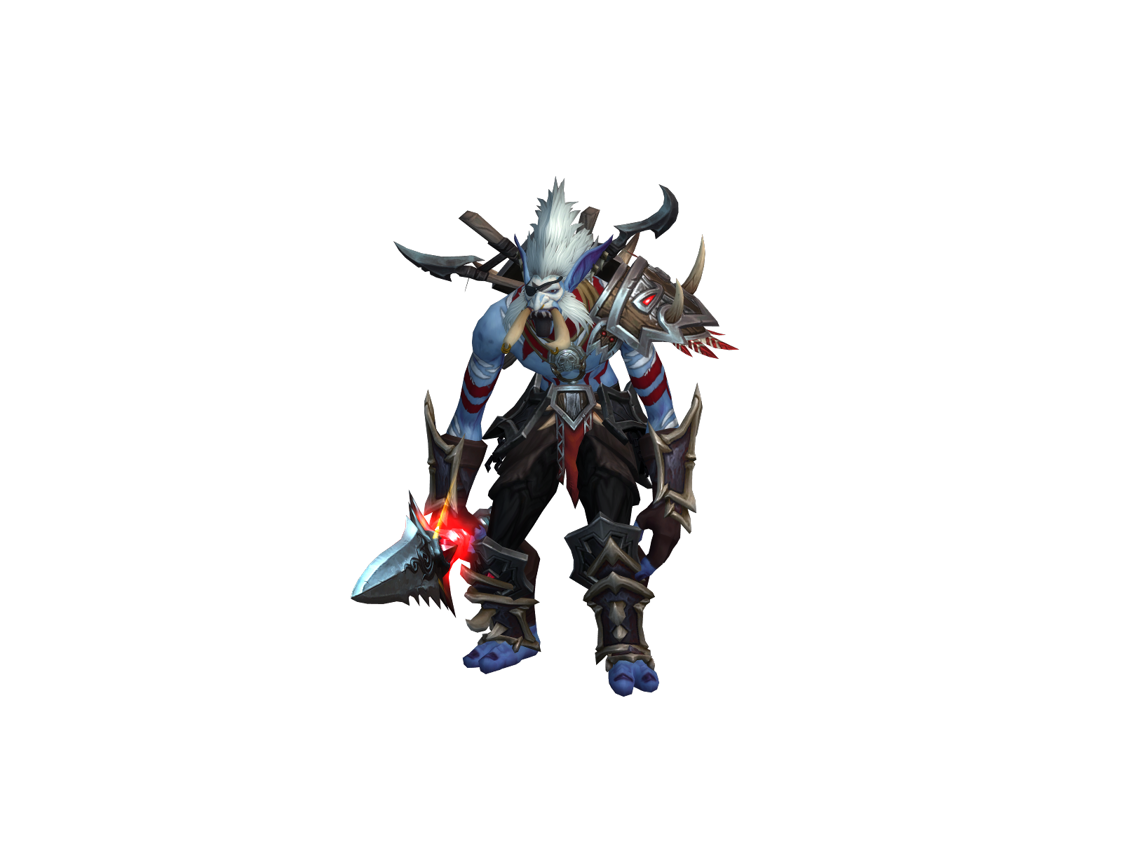 Raxxon 3D character render