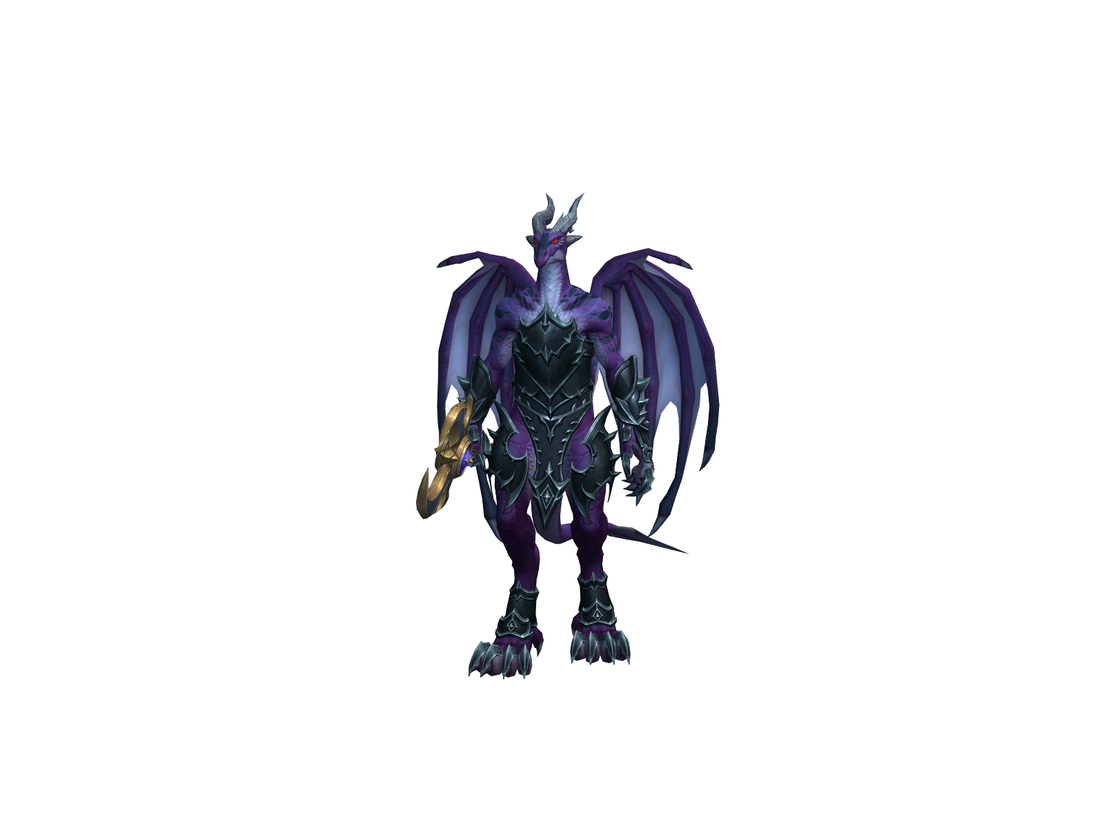 Shenronblue 3D character render