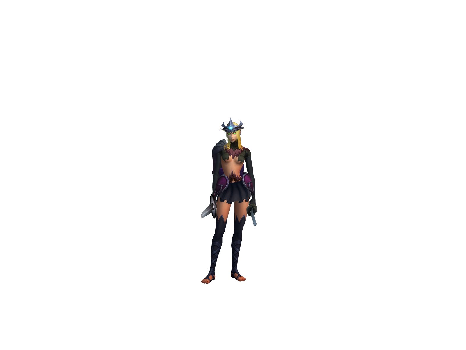 Kazuyu 3D character render