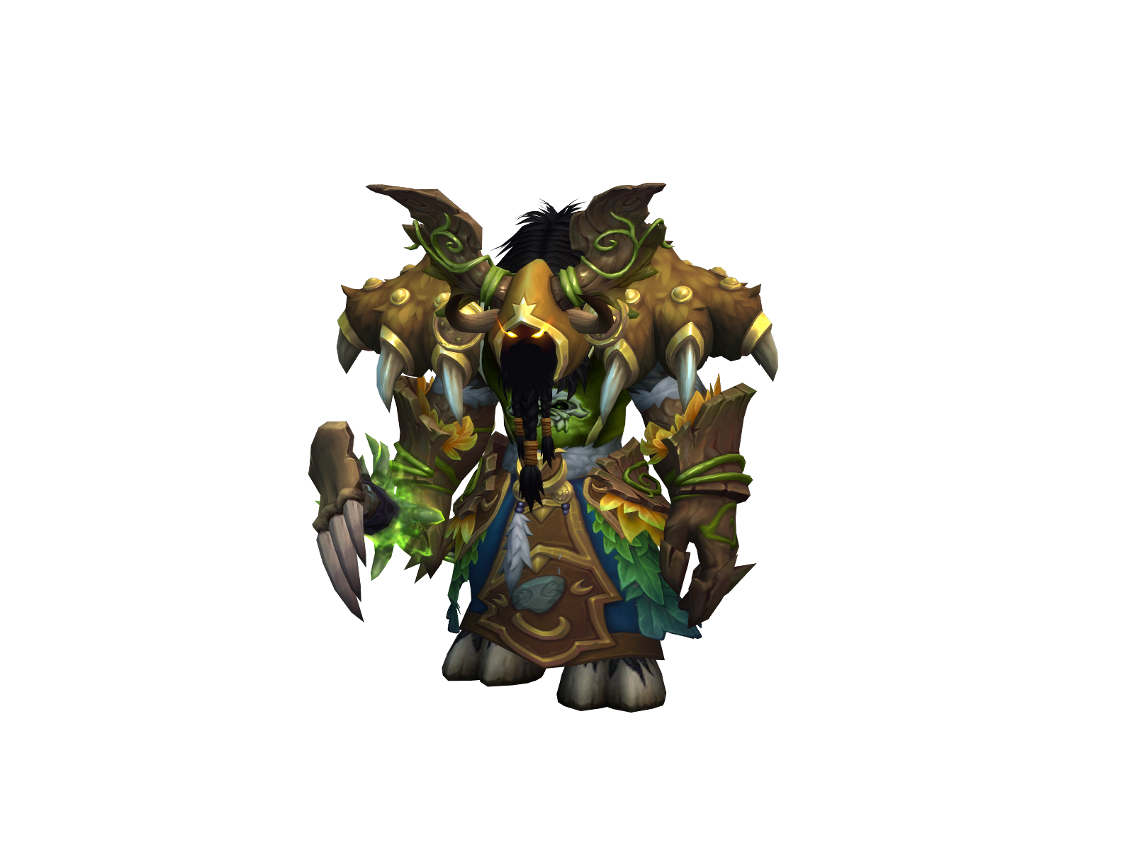 Hyfex 3D character render