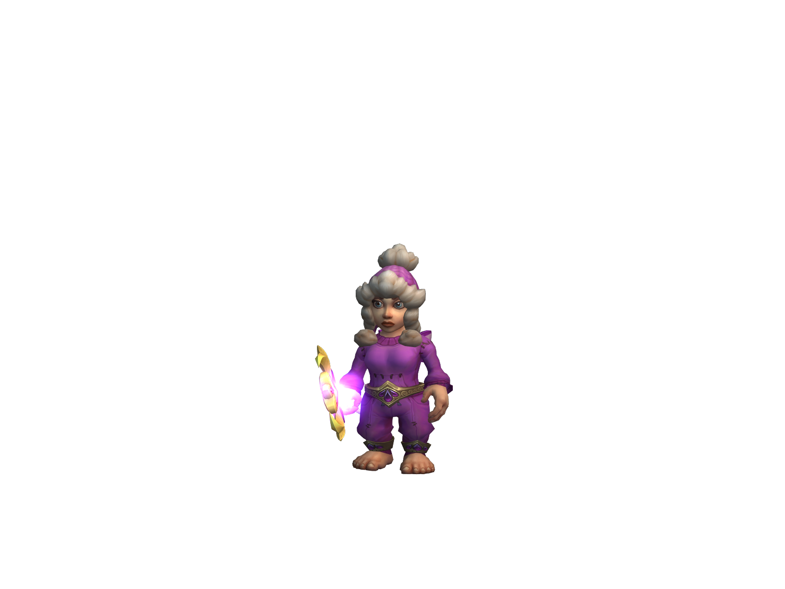 Phery 3D character render