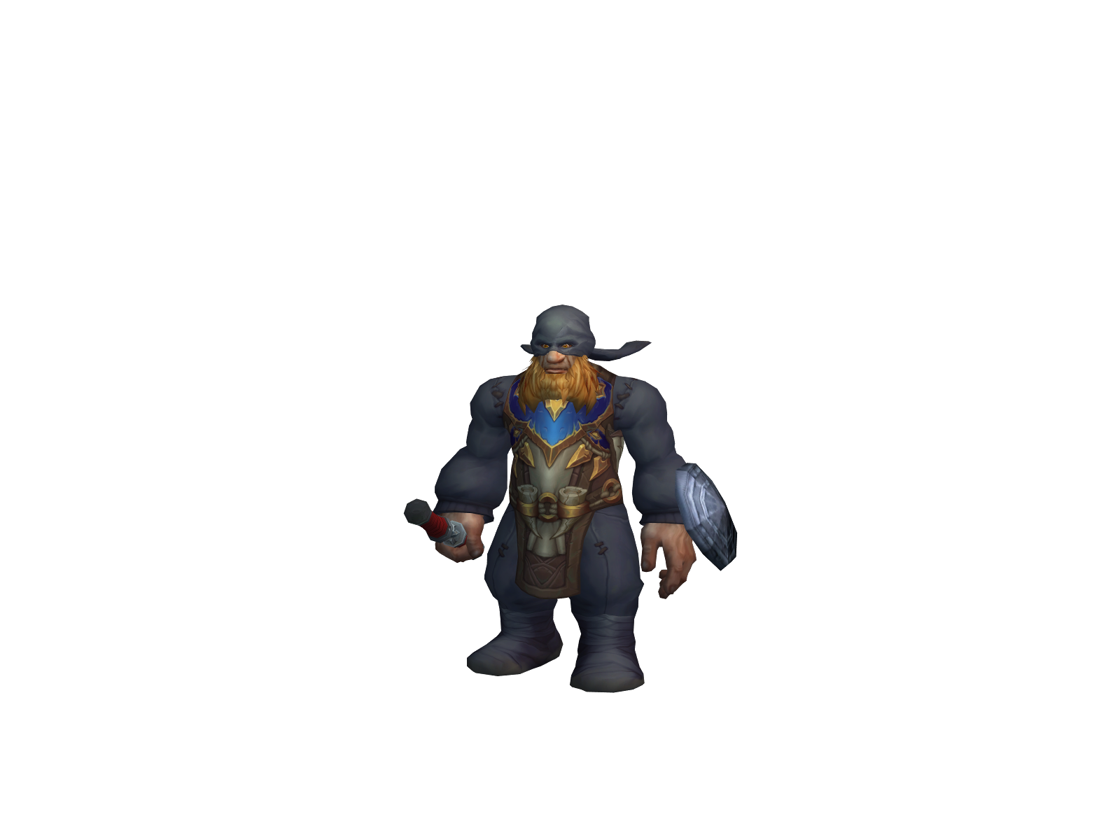 speedwagøn 3D character render