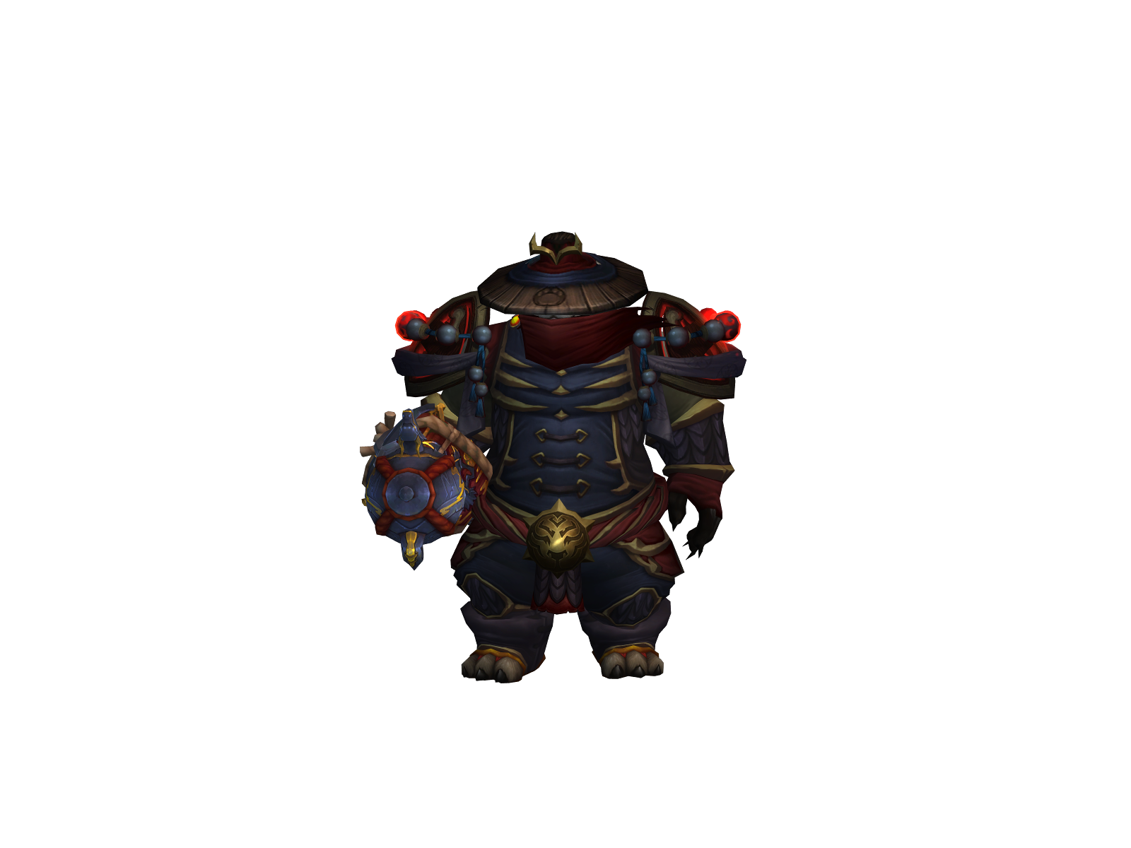 Круглый 3D character render