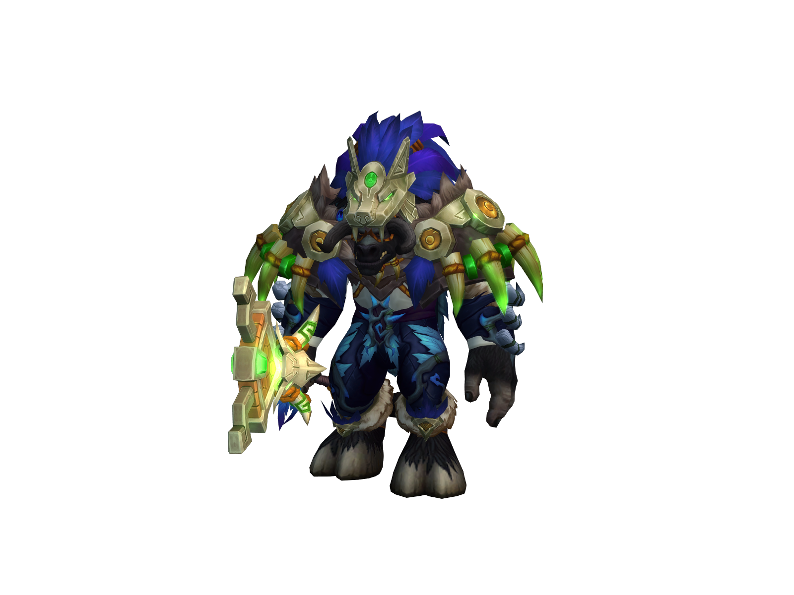 Клёопа 3D character render