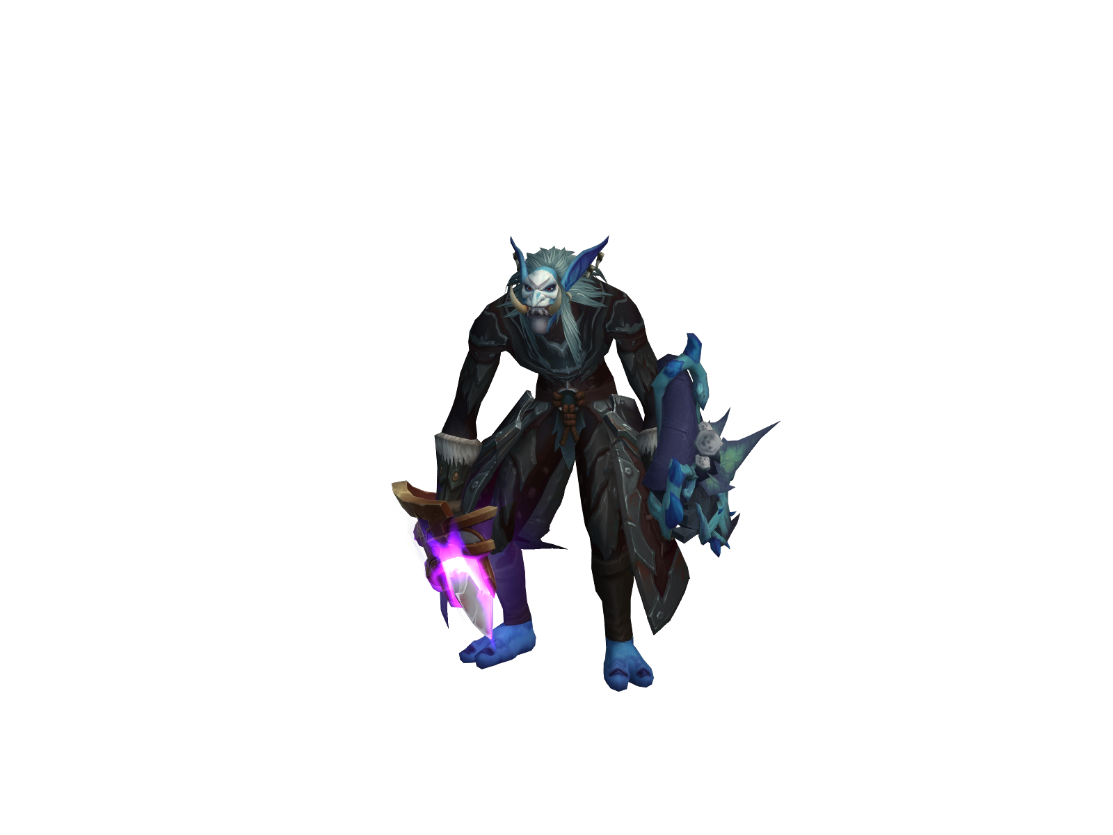 Узи 3D character render
