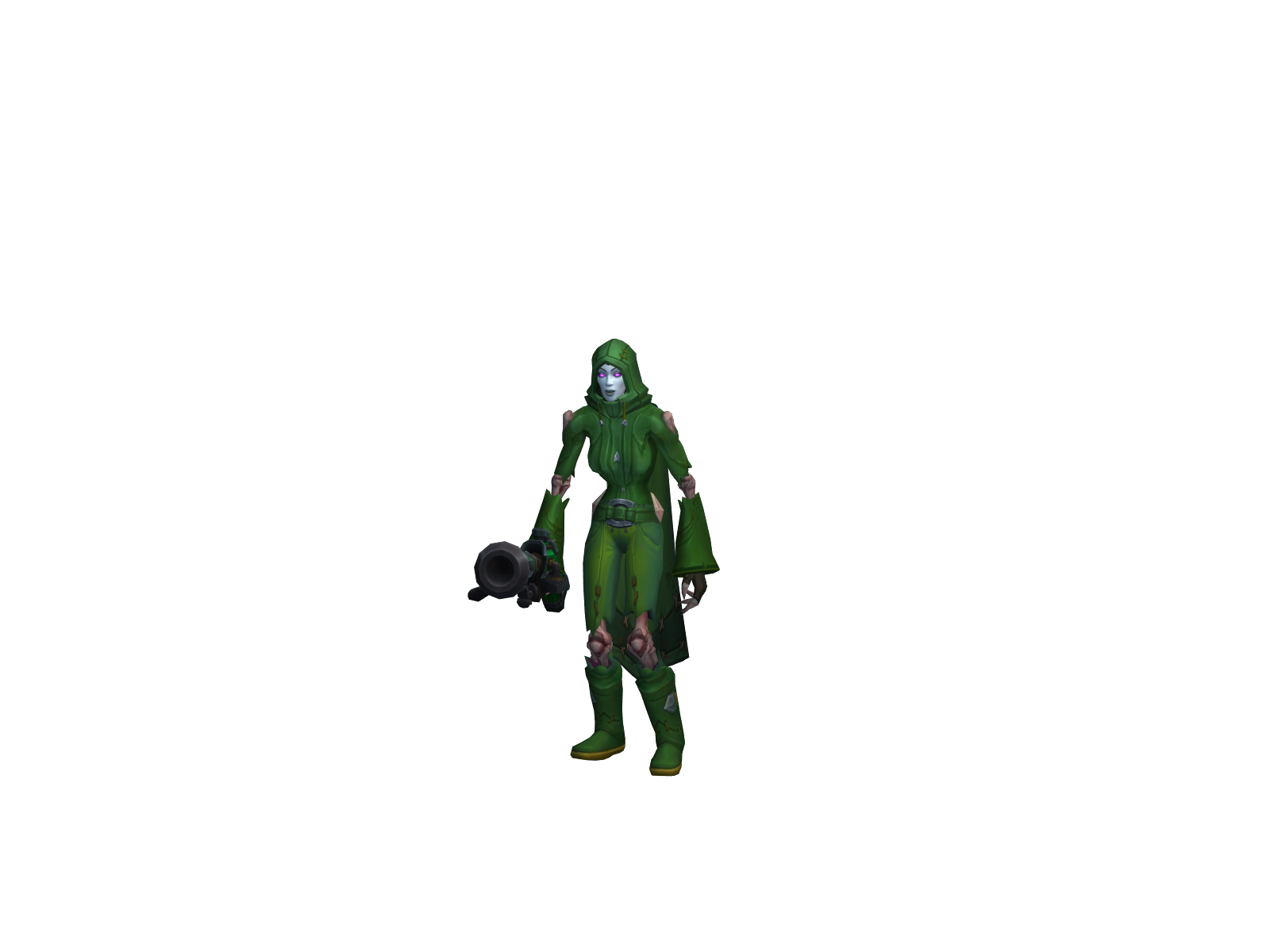 Ушла 3D character render