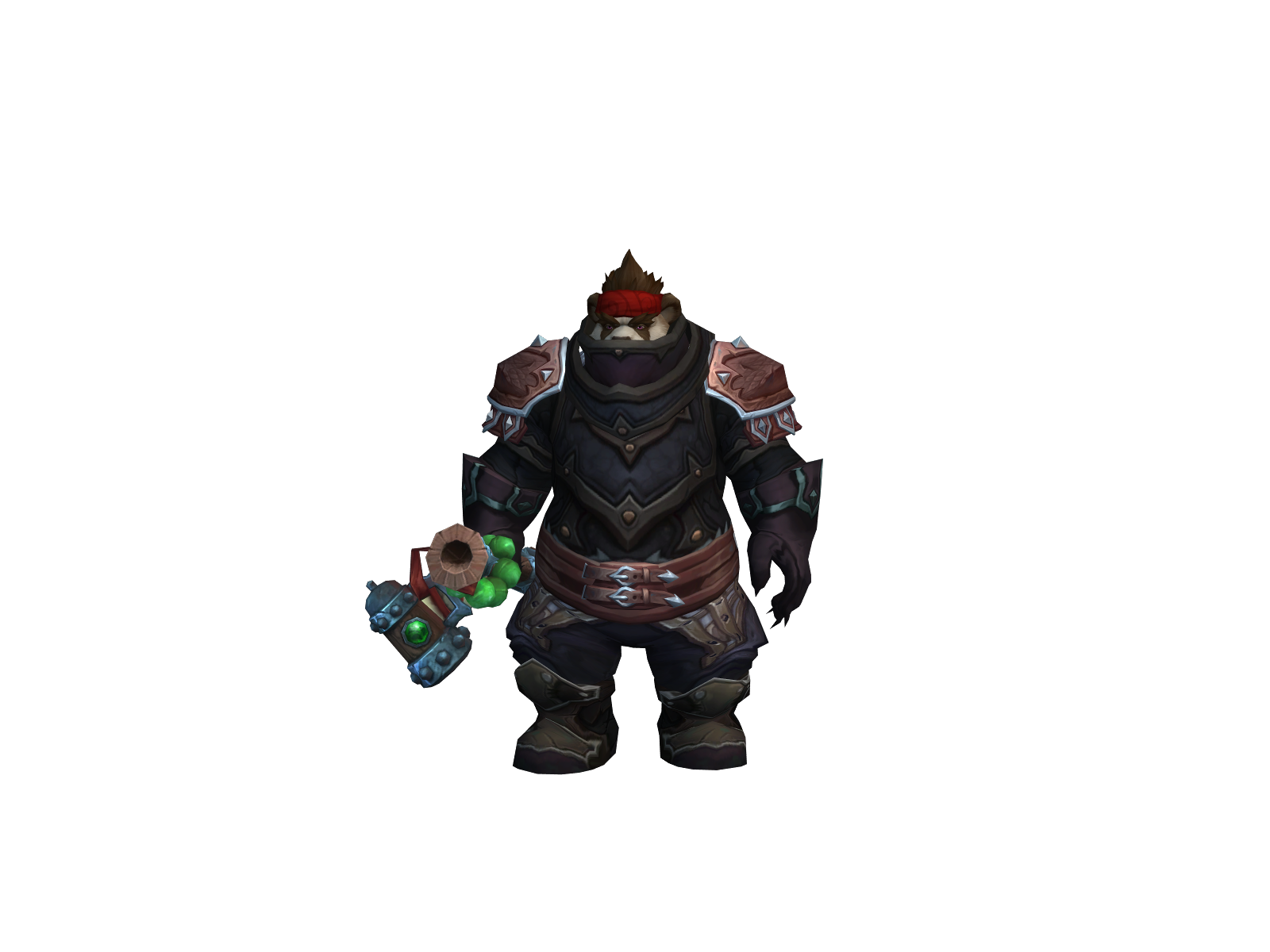 Гречестерон 3D character render